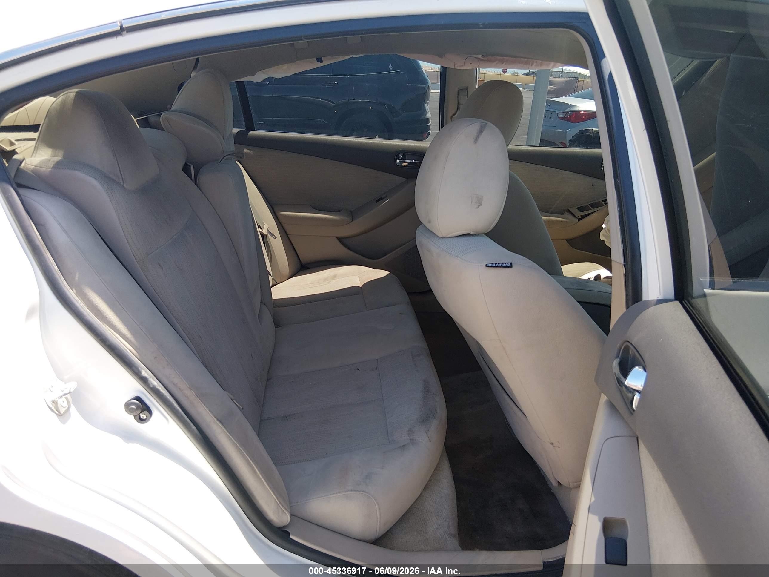 2012 Nissan Altima 2.5 S White vin: 1N4AL2AP6CN571010