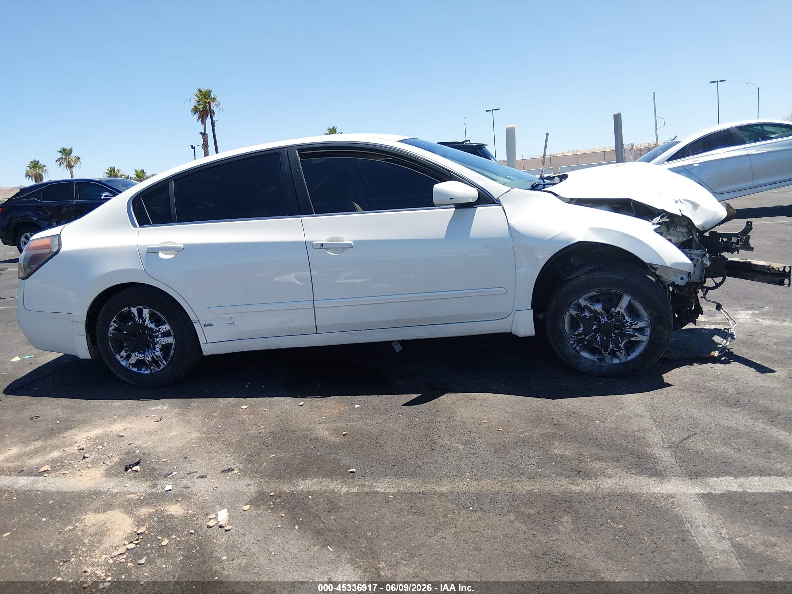 2012 Nissan Altima 2.5 S White vin: 1N4AL2AP6CN571010