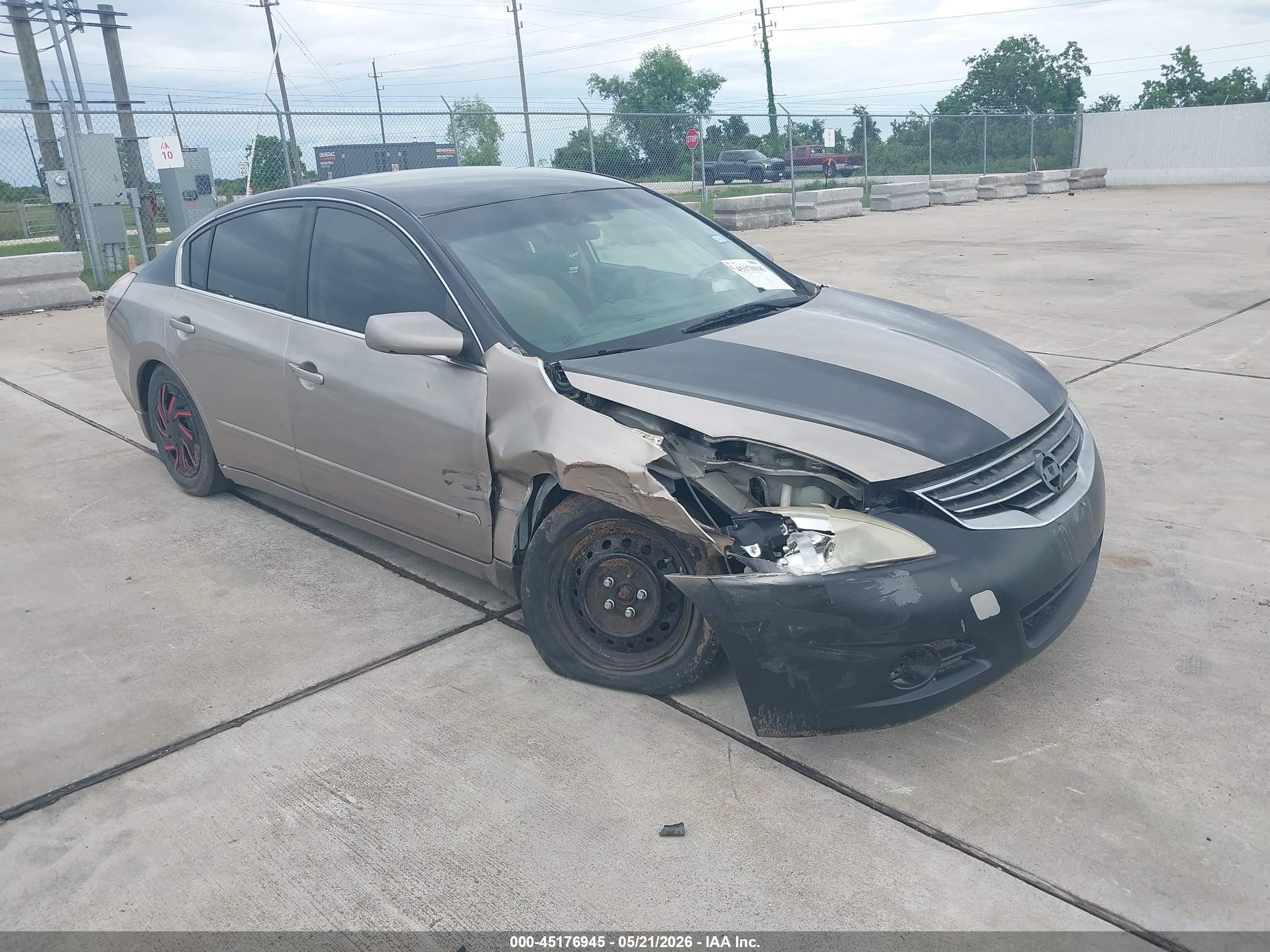 2012 Nissan Altima 2.5 S Золотой vin: 1N4AL2AP6CN571508