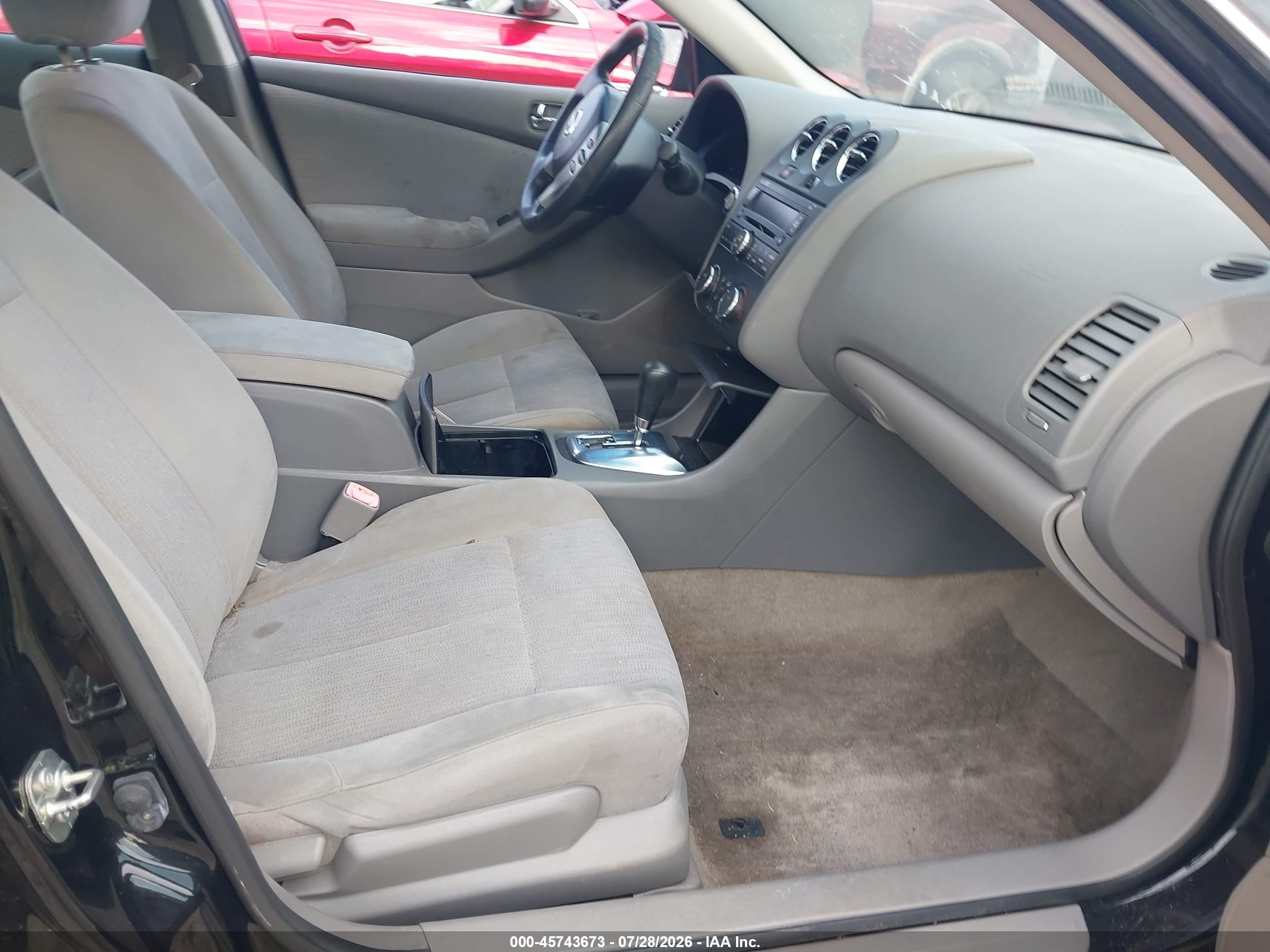 2012 Nissan Altima 2.5 S Black vin: 1N4AL2AP6CN577843