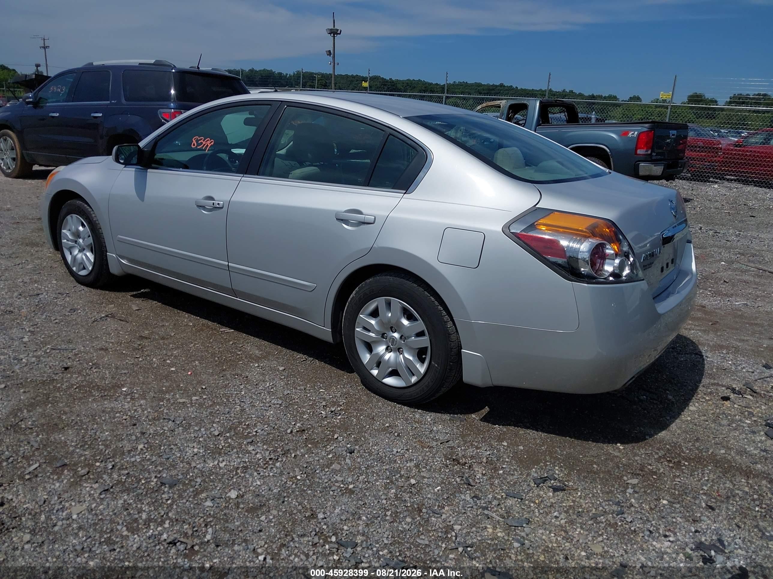 2012 Nissan Altima 2.5 S Silver vin: 1N4AL2AP6CN578071