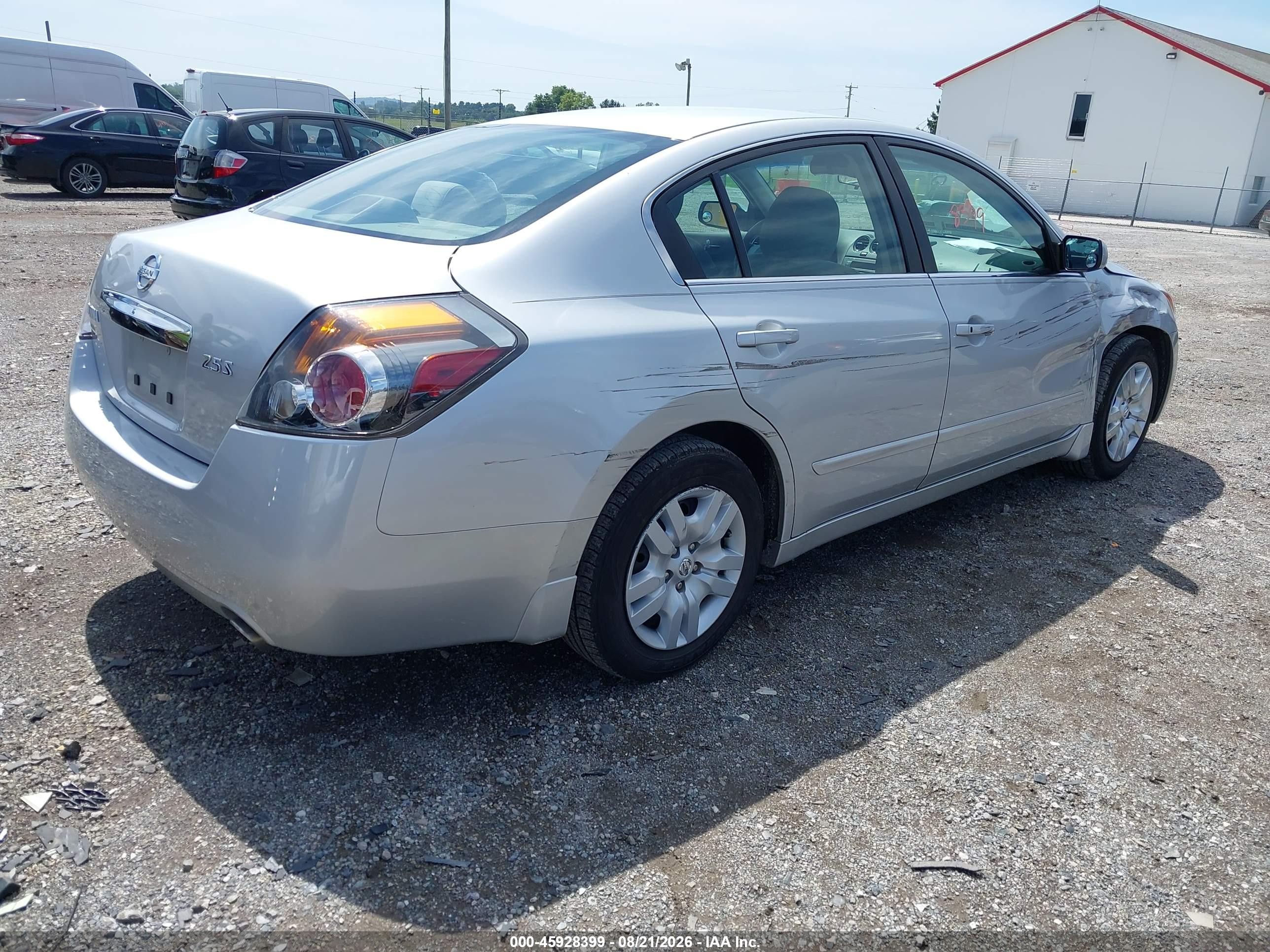 2012 Nissan Altima 2.5 S Silver vin: 1N4AL2AP6CN578071