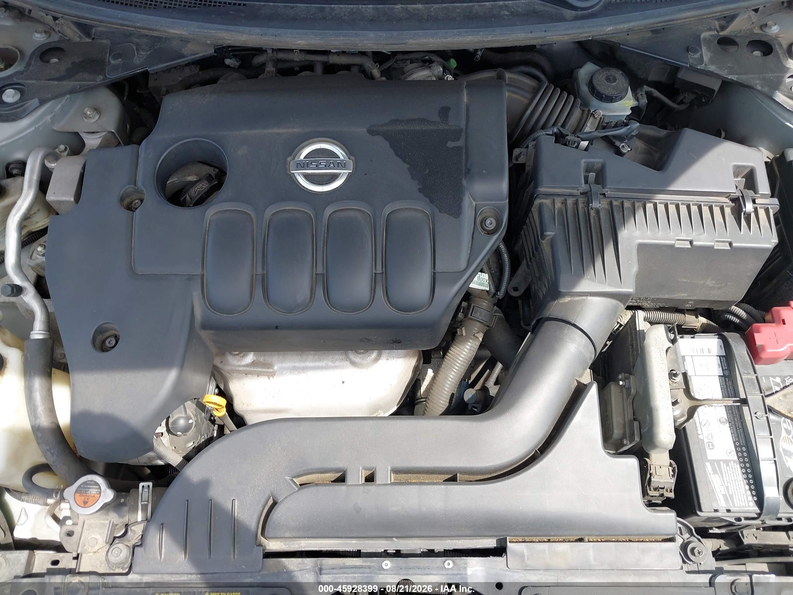 2012 Nissan Altima 2.5 S Silver vin: 1N4AL2AP6CN578071