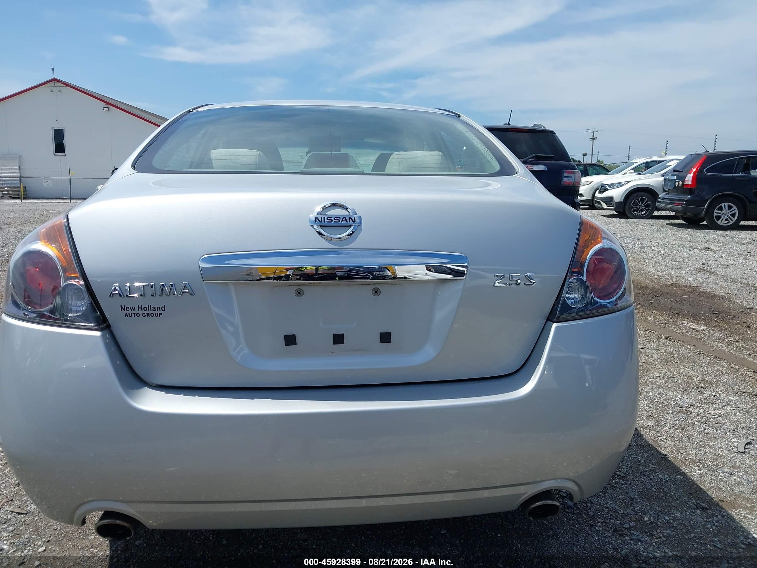 2012 Nissan Altima 2.5 S Silver vin: 1N4AL2AP6CN578071
