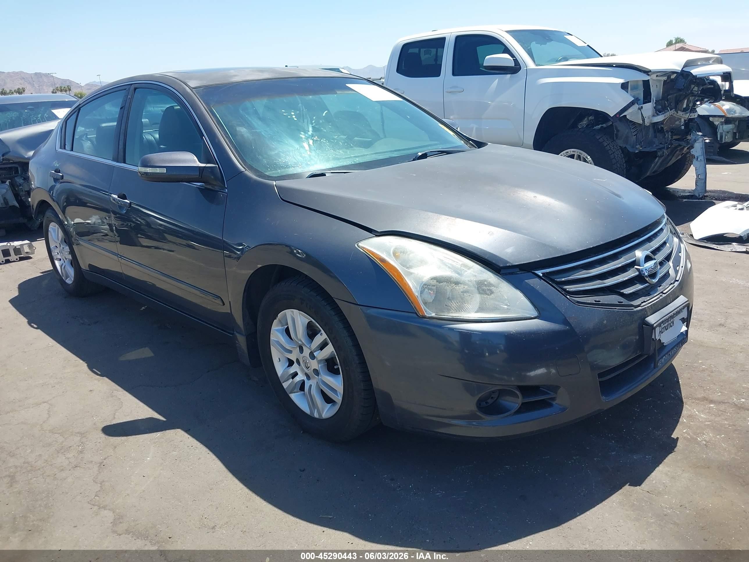 2010 Nissan Altima 2.5 S Gray vin: 1N4AL2AP7AC148381