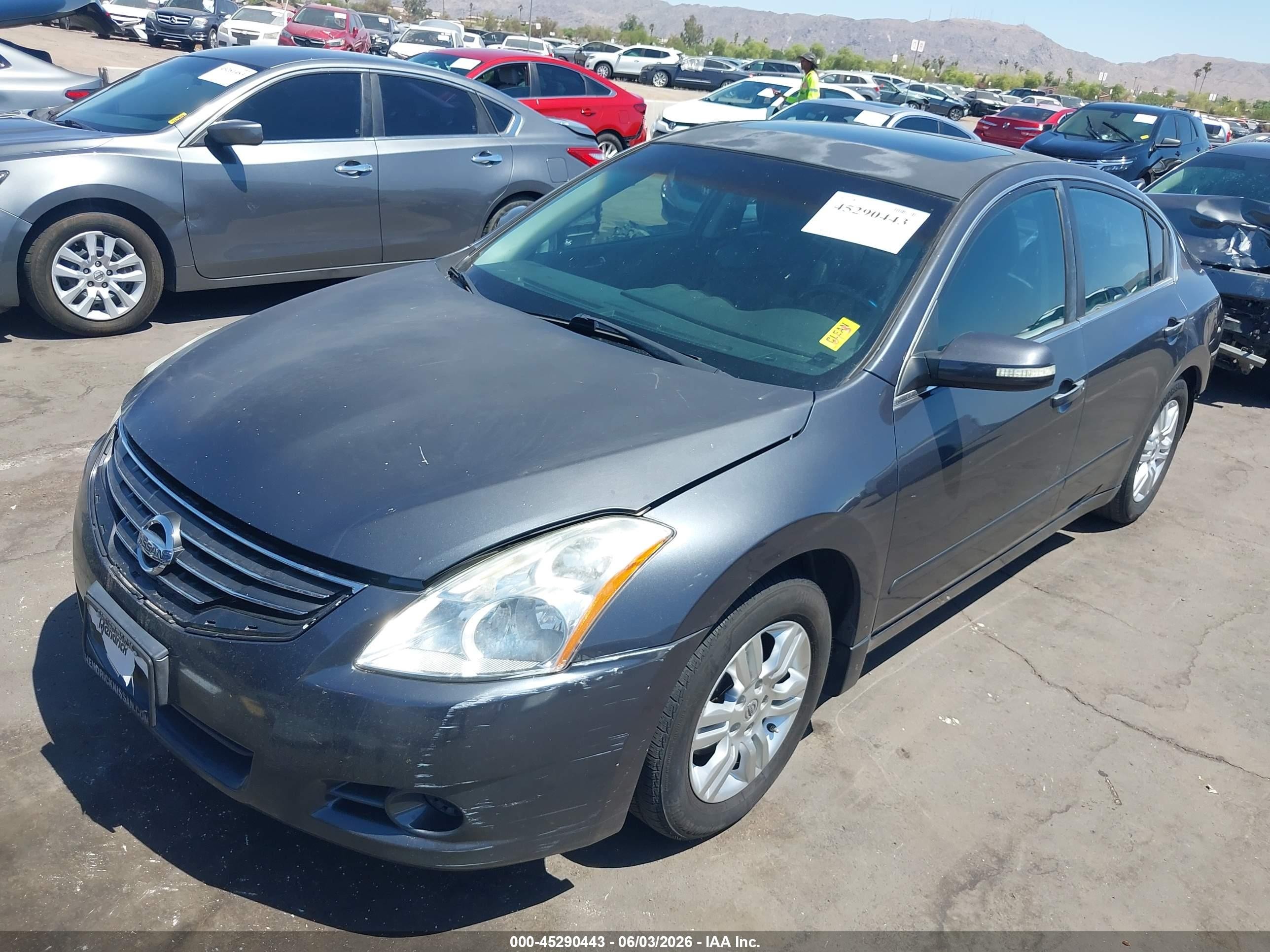 2010 Nissan Altima 2.5 S Gray vin: 1N4AL2AP7AC148381
