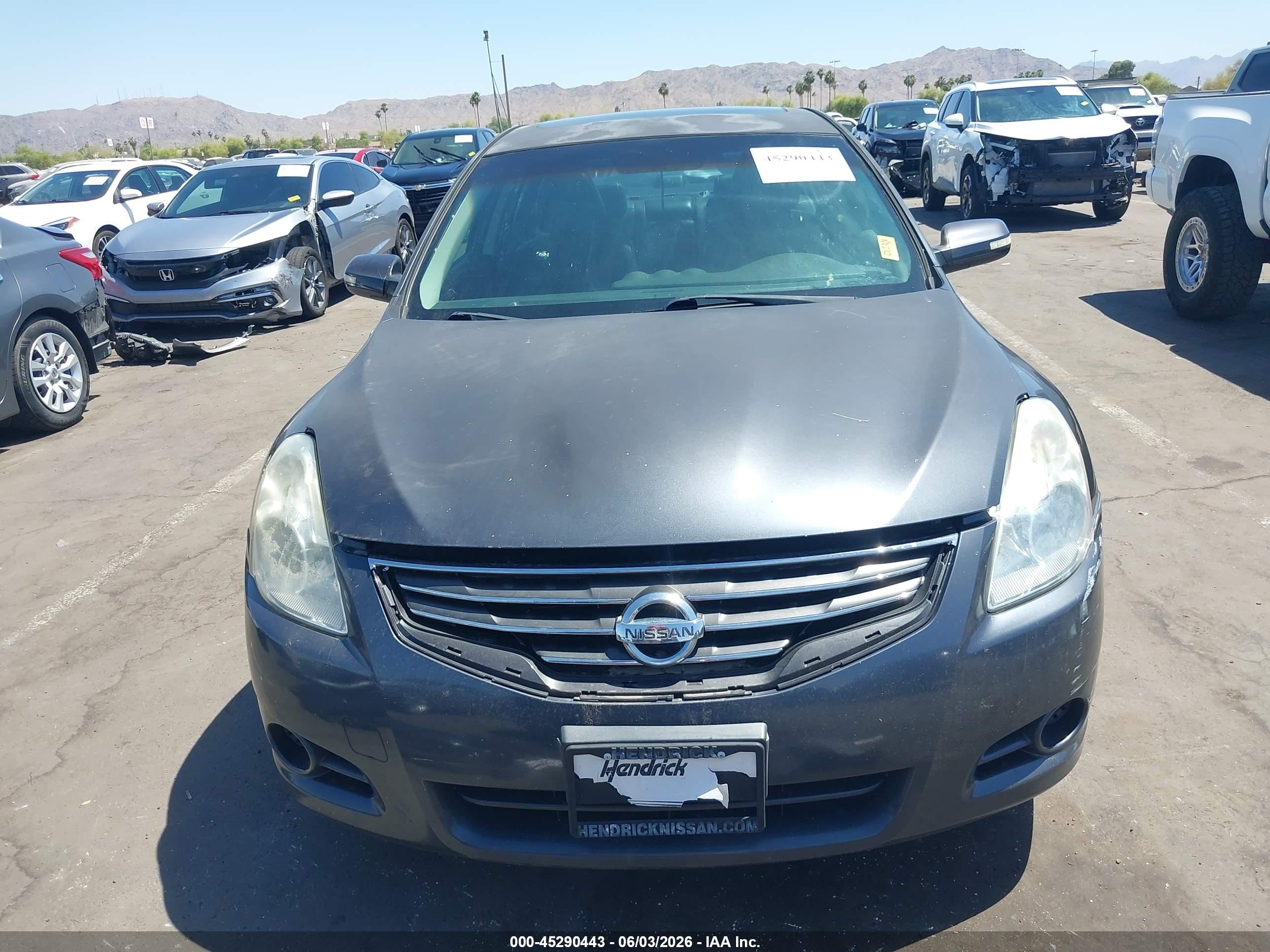 2010 Nissan Altima 2.5 S Gray vin: 1N4AL2AP7AC148381