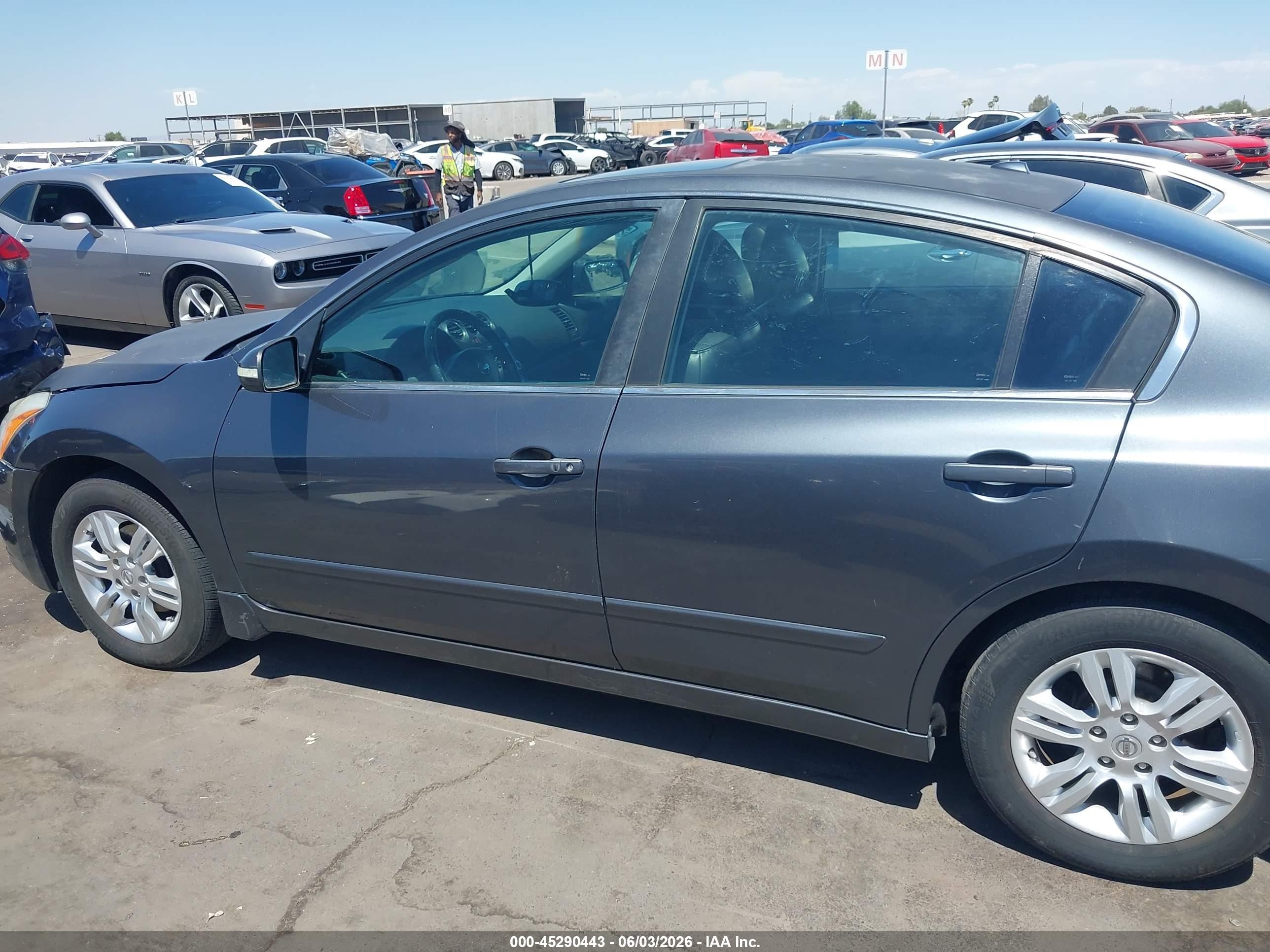 2010 Nissan Altima 2.5 S Gray vin: 1N4AL2AP7AC148381