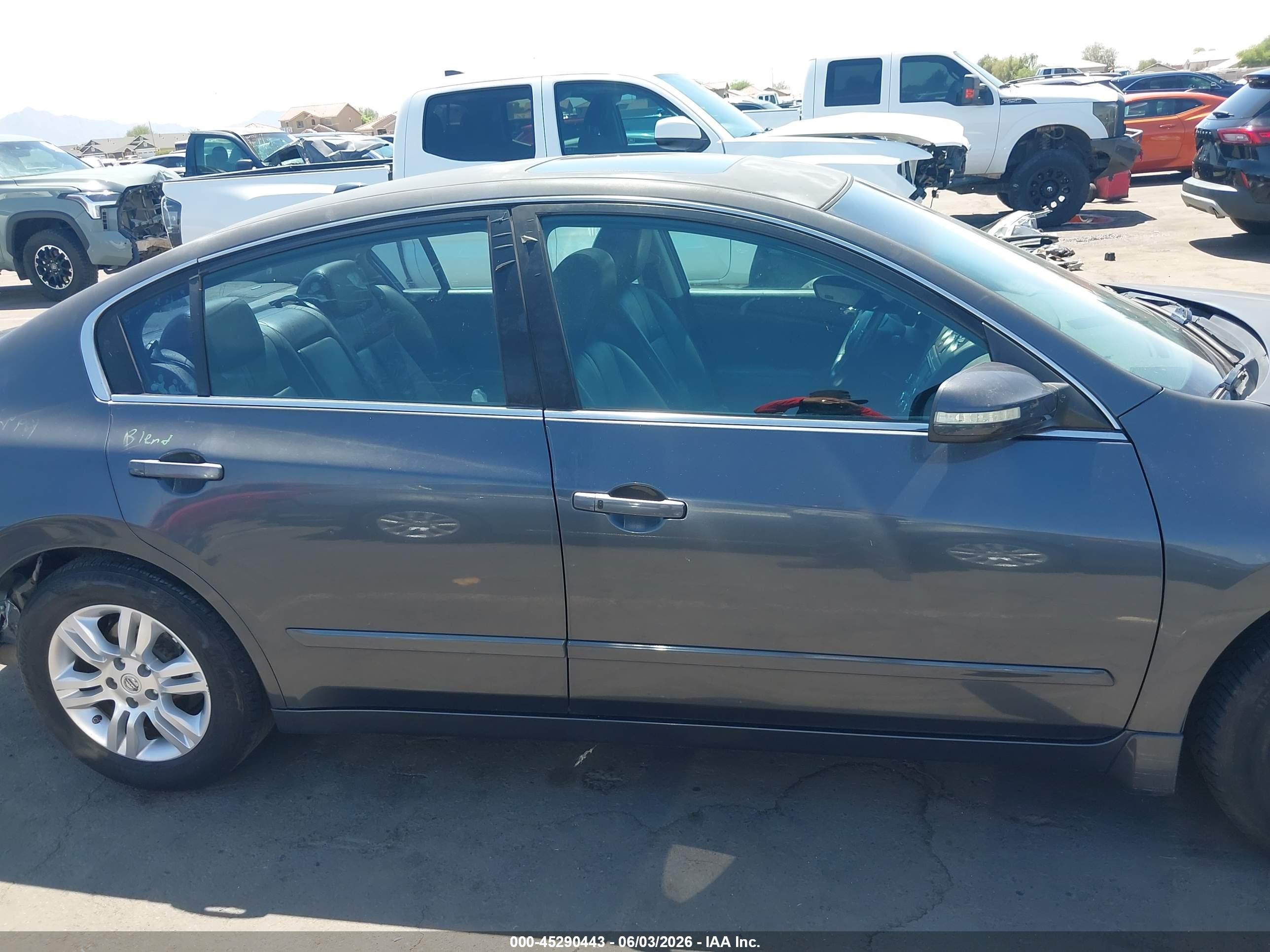 2010 Nissan Altima 2.5 S Gray vin: 1N4AL2AP7AC148381