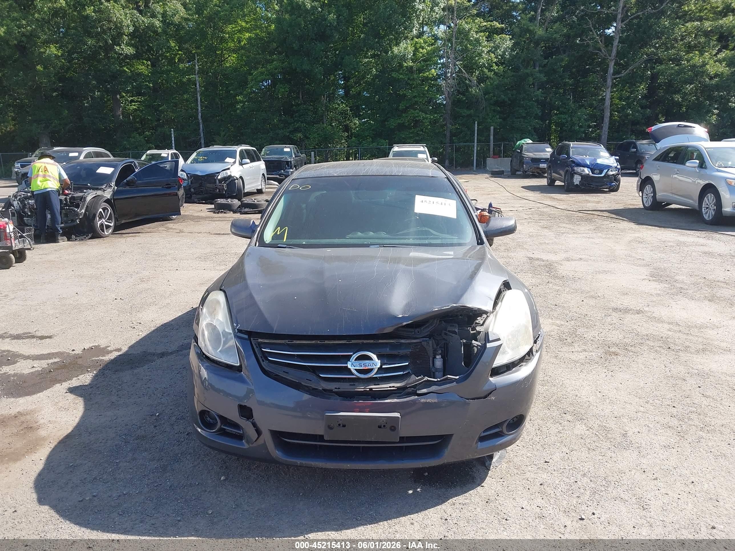 2010 Nissan Altima 2.5 S Blue vin: 1N4AL2AP7AC153614