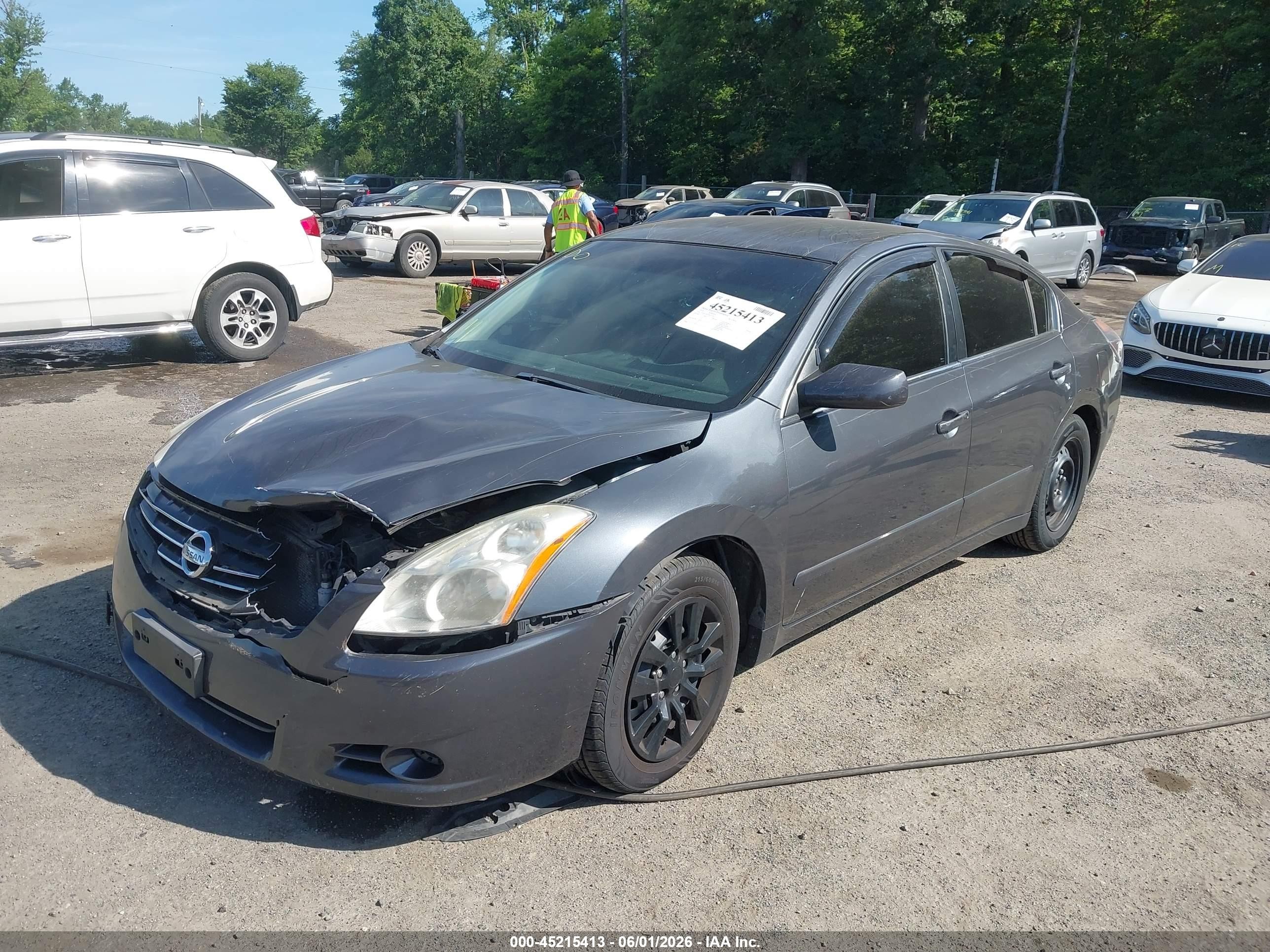 2010 Nissan Altima 2.5 S Blue vin: 1N4AL2AP7AC153614