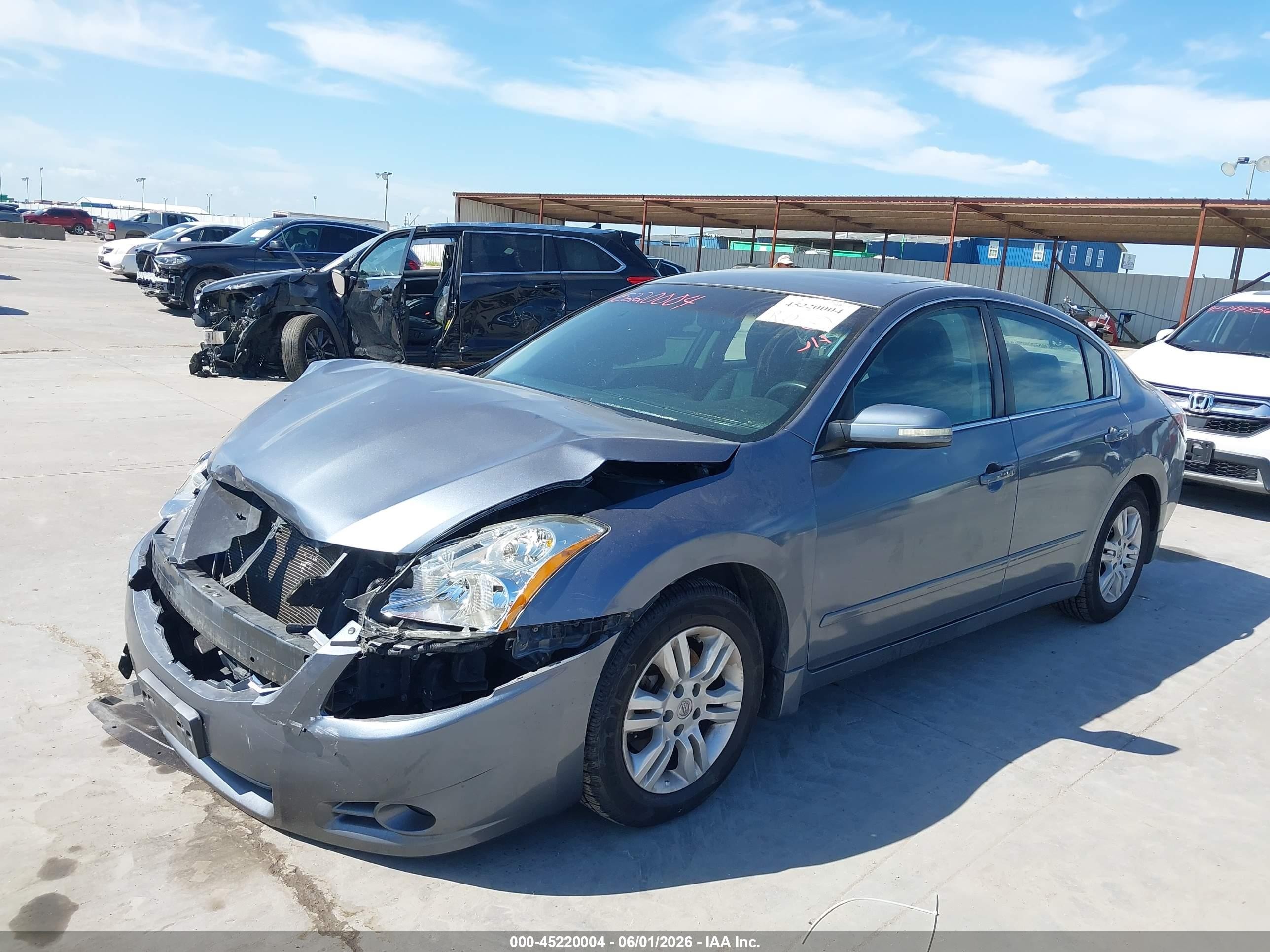 2010 Nissan Altima 2.5 S Gray vin: 1N4AL2AP7AC169621