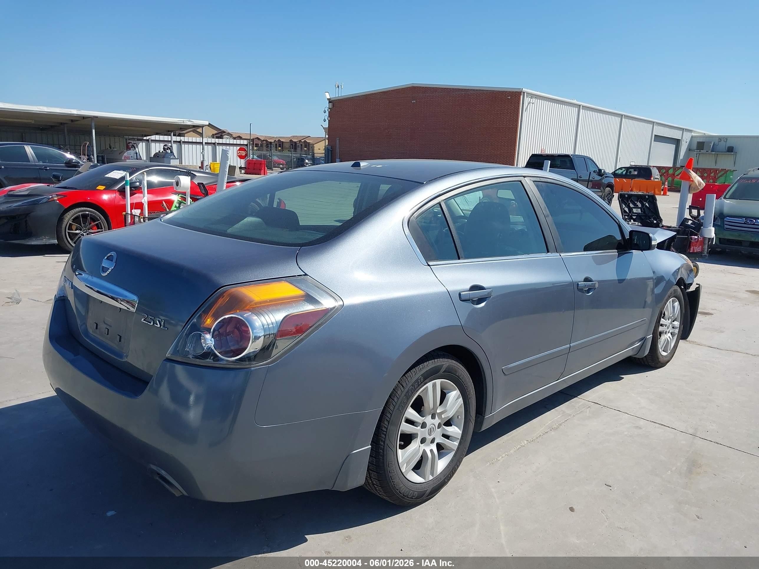 2010 Nissan Altima 2.5 S Gray vin: 1N4AL2AP7AC169621