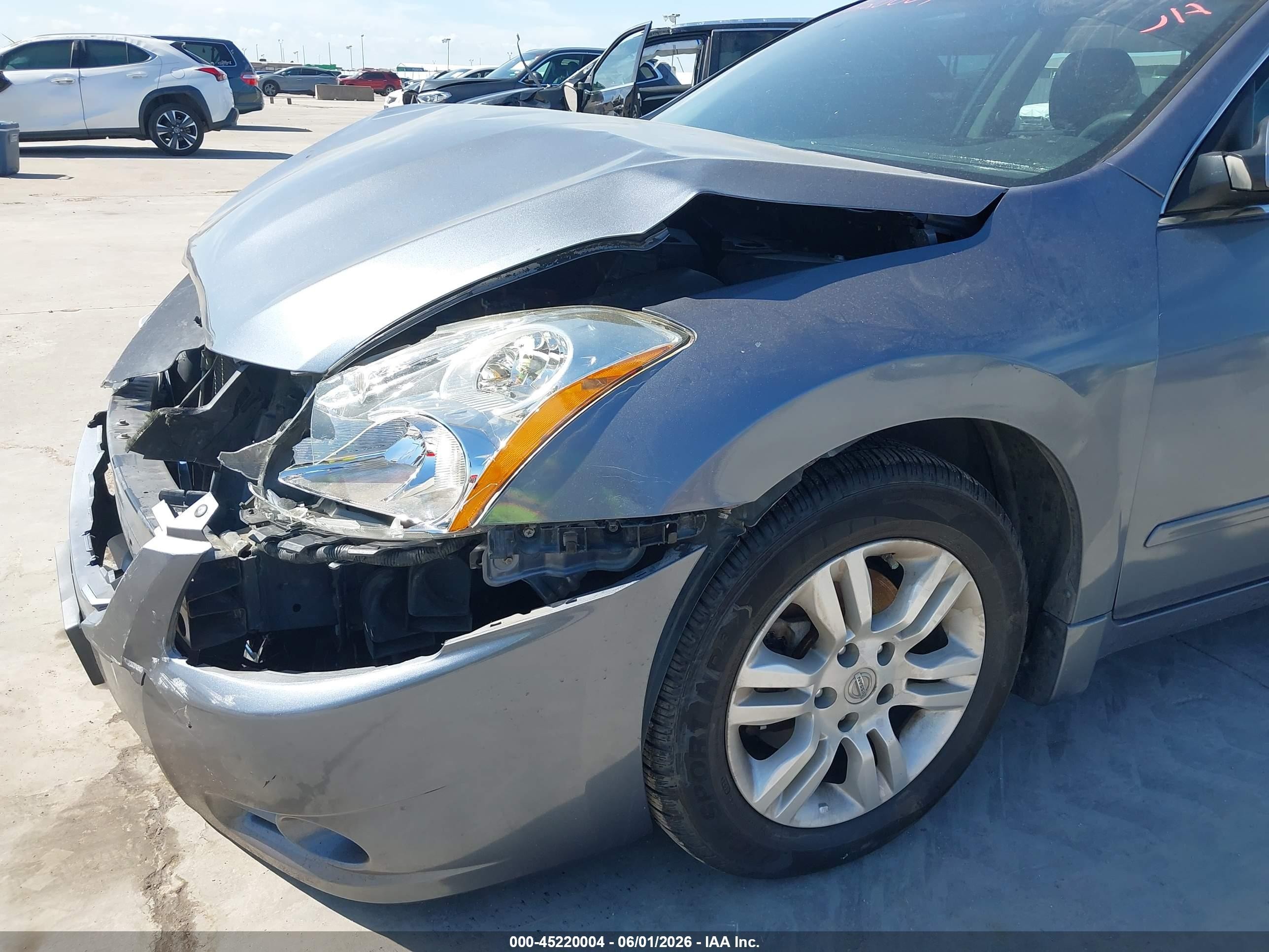 2010 Nissan Altima 2.5 S Gray vin: 1N4AL2AP7AC169621
