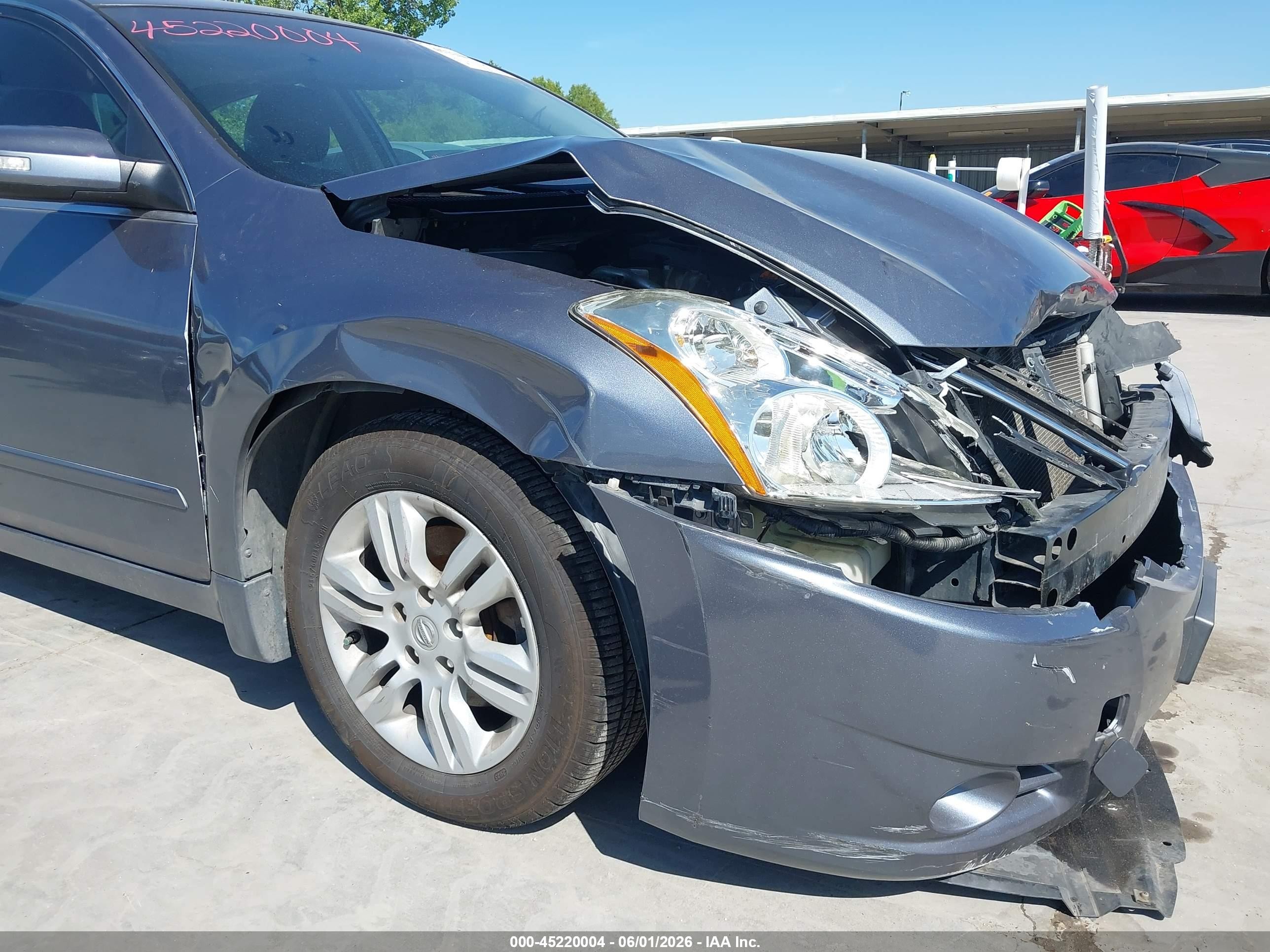 2010 Nissan Altima 2.5 S Gray vin: 1N4AL2AP7AC169621