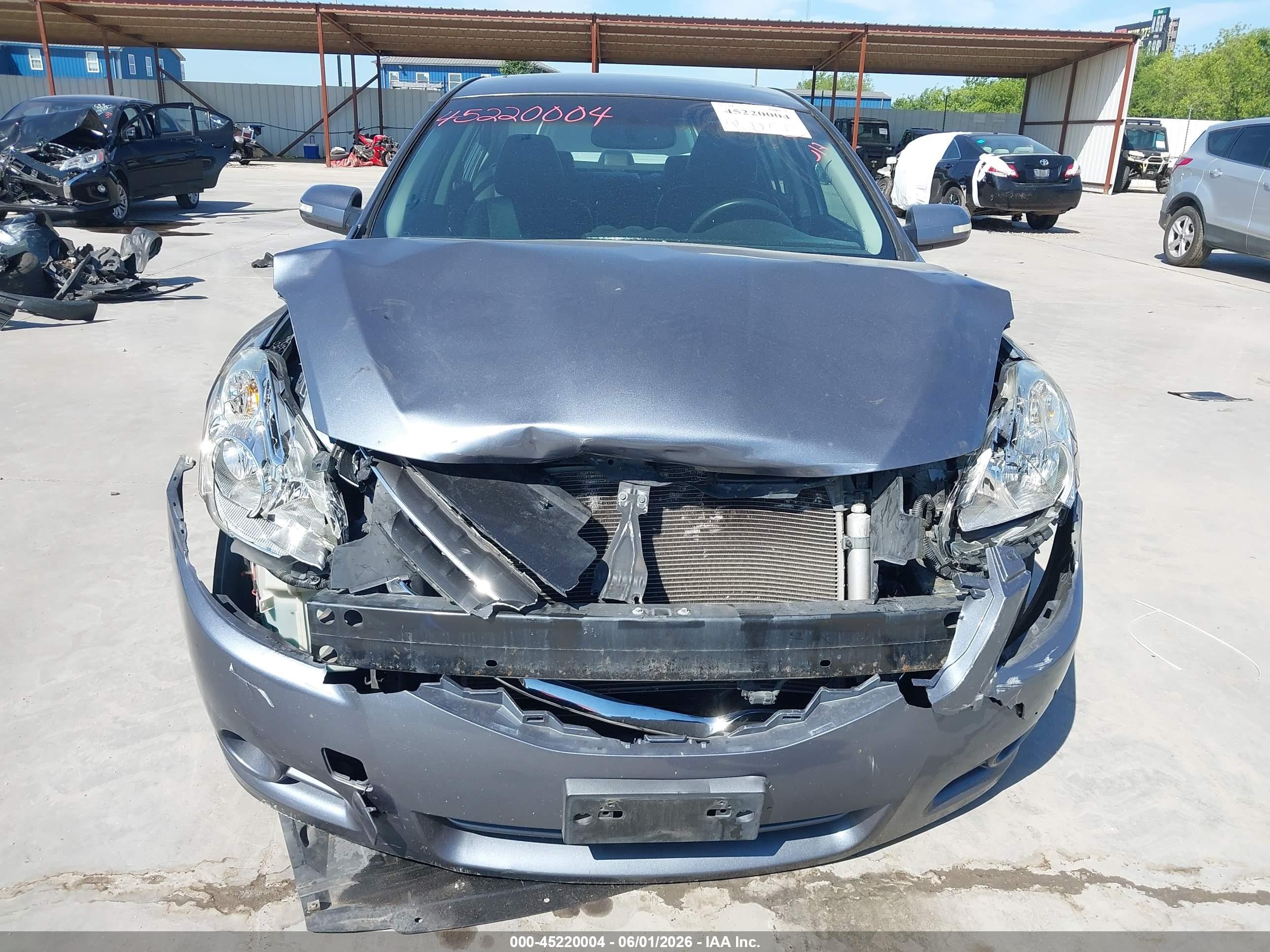 2010 Nissan Altima 2.5 S Gray vin: 1N4AL2AP7AC169621