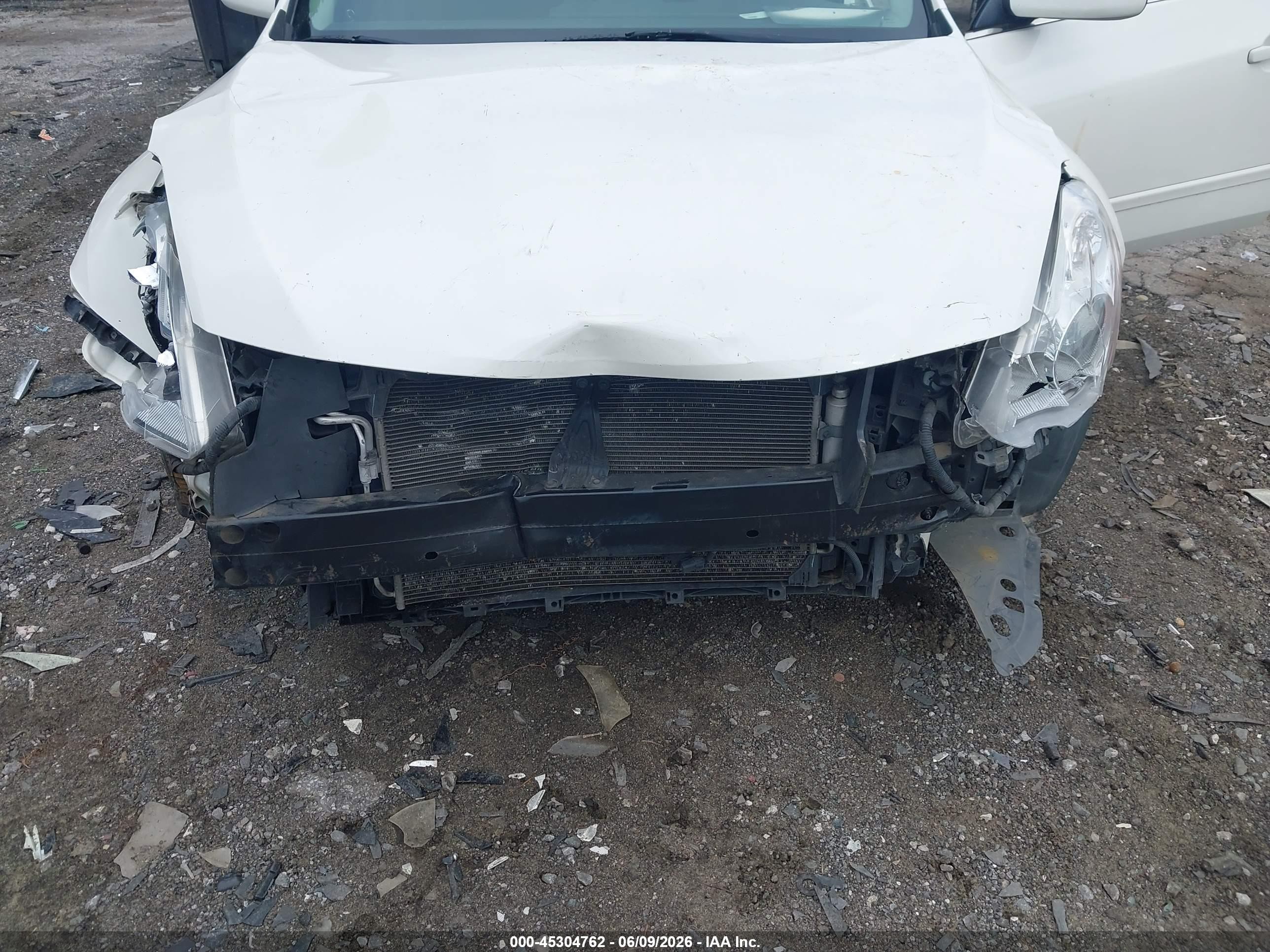 2010 Nissan Altima 2.5 S Белый vin: 1N4AL2AP7AC181820