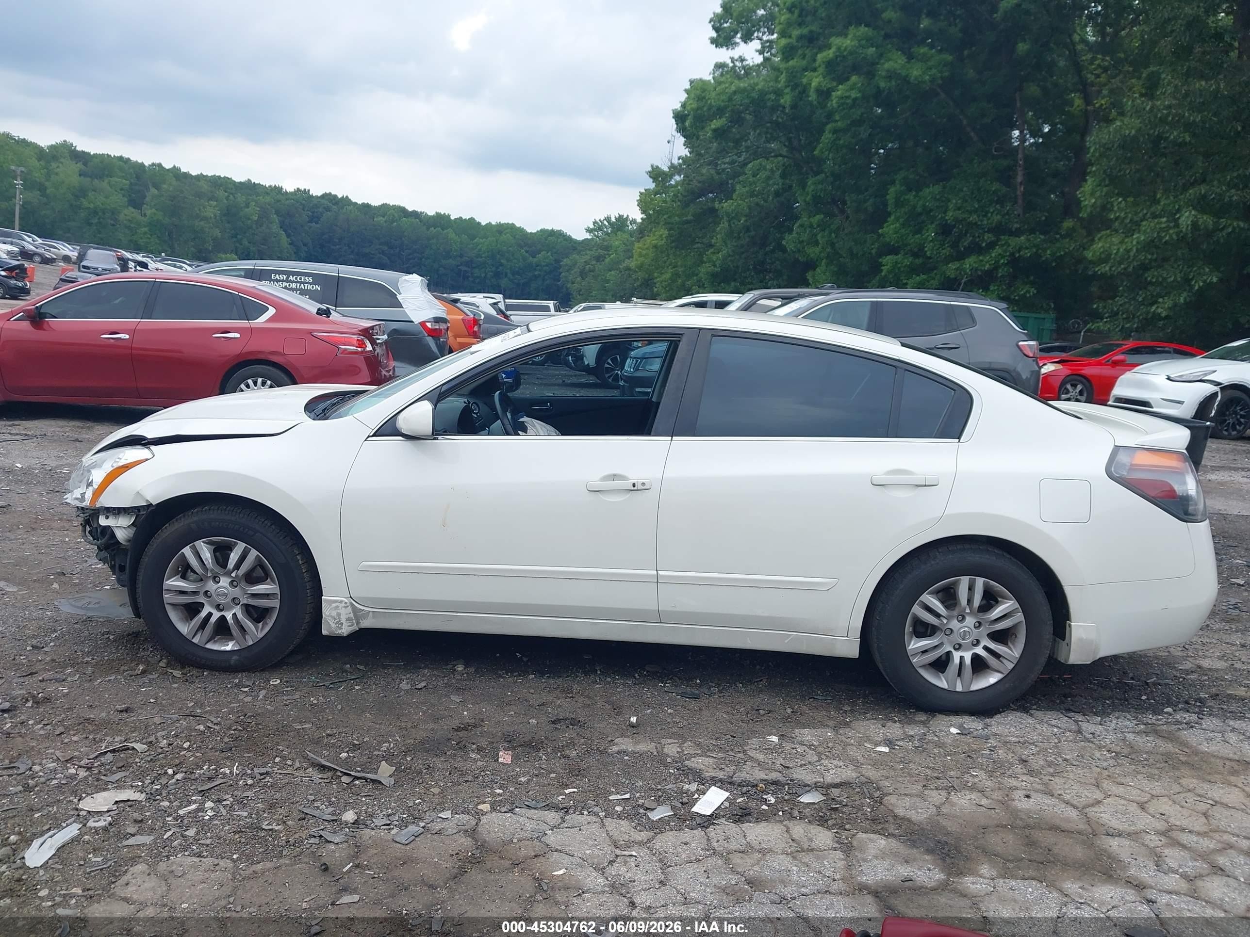 2010 Nissan Altima 2.5 S Белый vin: 1N4AL2AP7AC181820