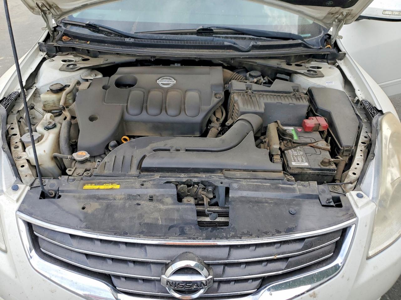 2010 Nissan Altima 2.5 White vin: 1N4AL2AP7AC194289