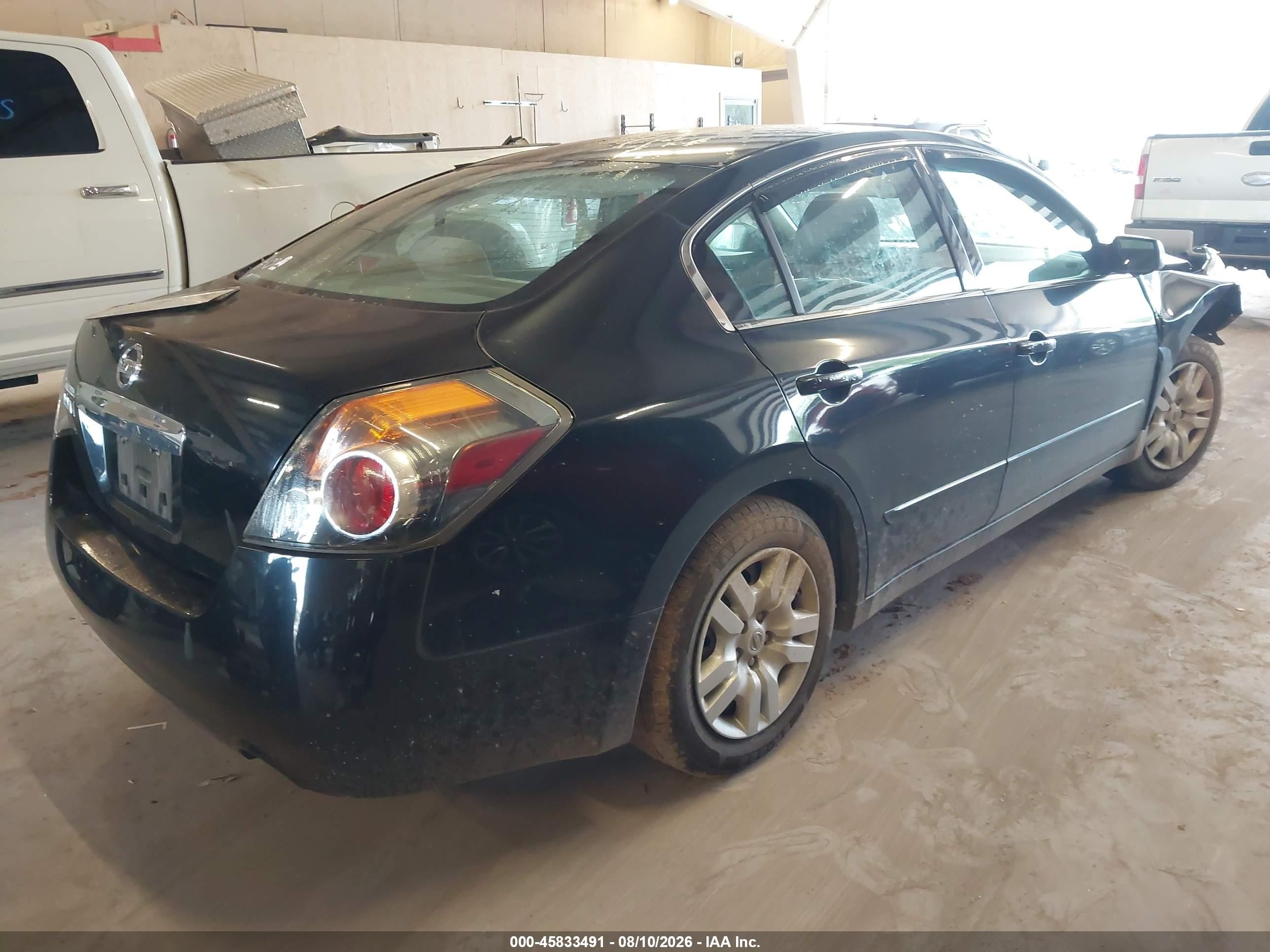 2010 Nissan Altima 2.5 Black vin: 1N4AL2AP7AN402630