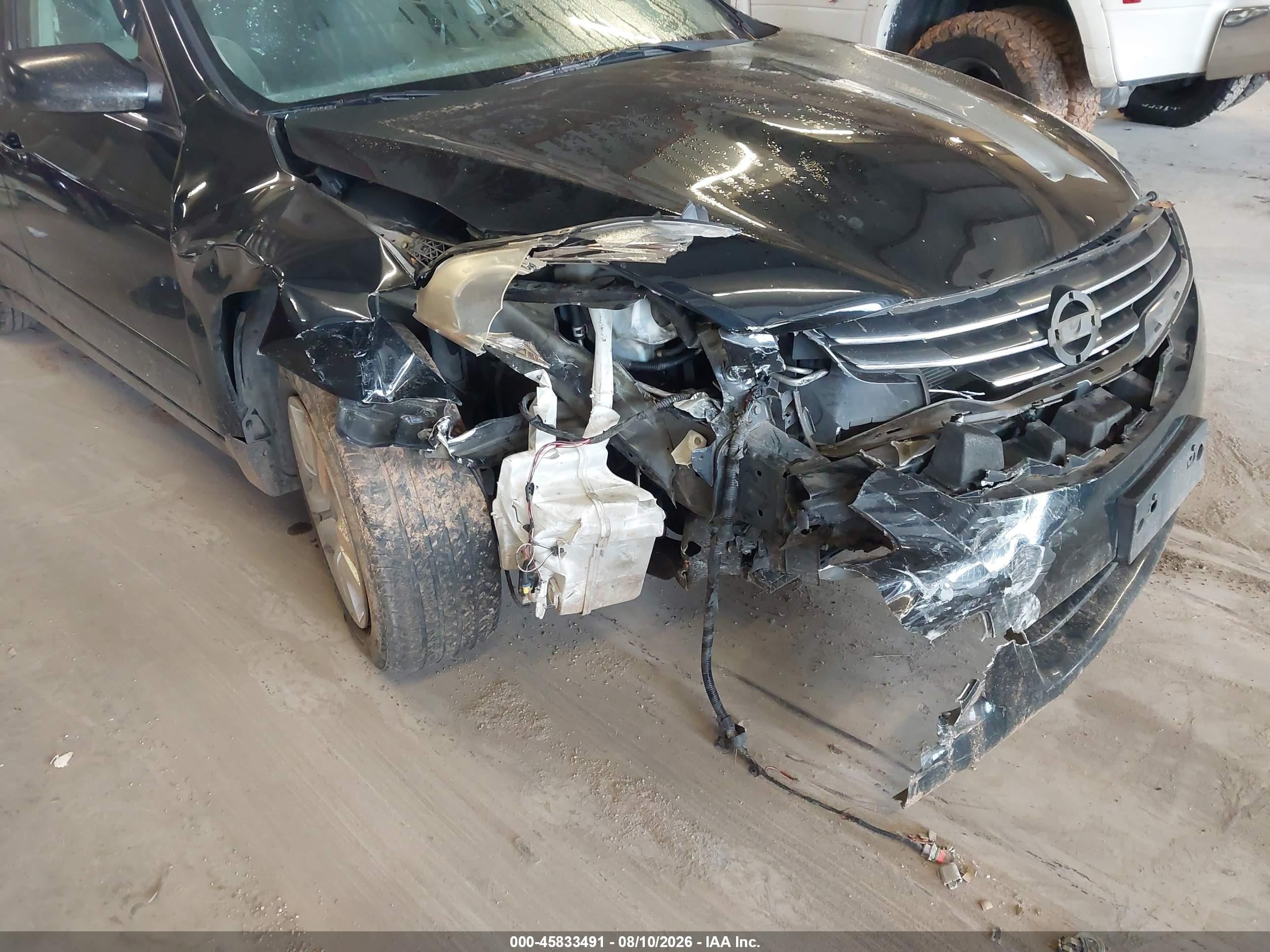 2010 Nissan Altima 2.5 Black vin: 1N4AL2AP7AN402630