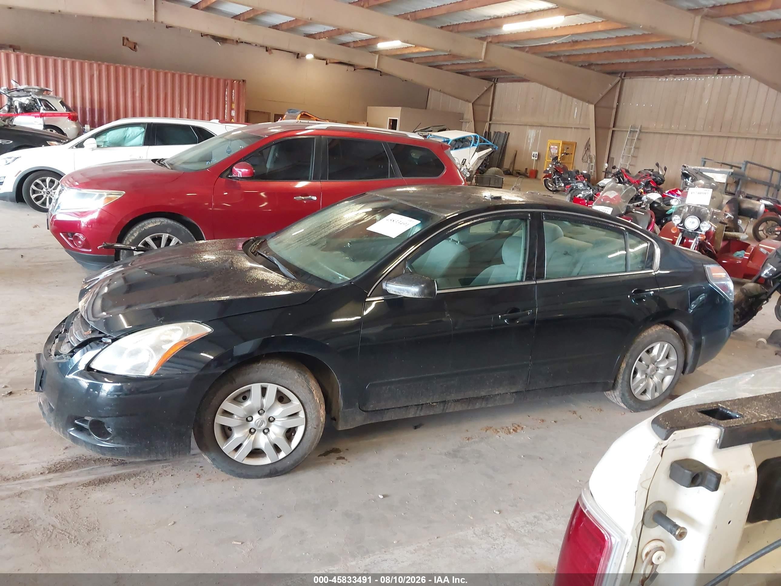 2010 Nissan Altima 2.5 Black vin: 1N4AL2AP7AN402630