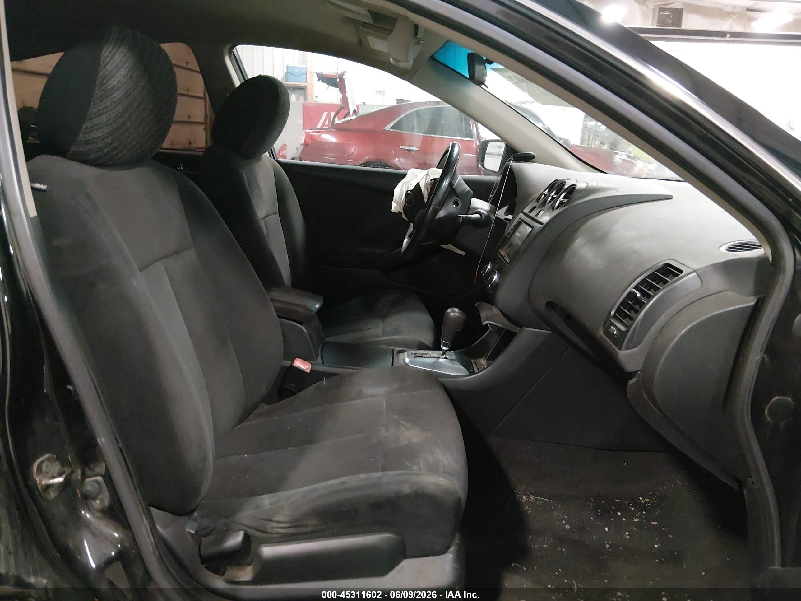 2010 Nissan Altima 2.5 S Black vin: 1N4AL2AP7AN411277