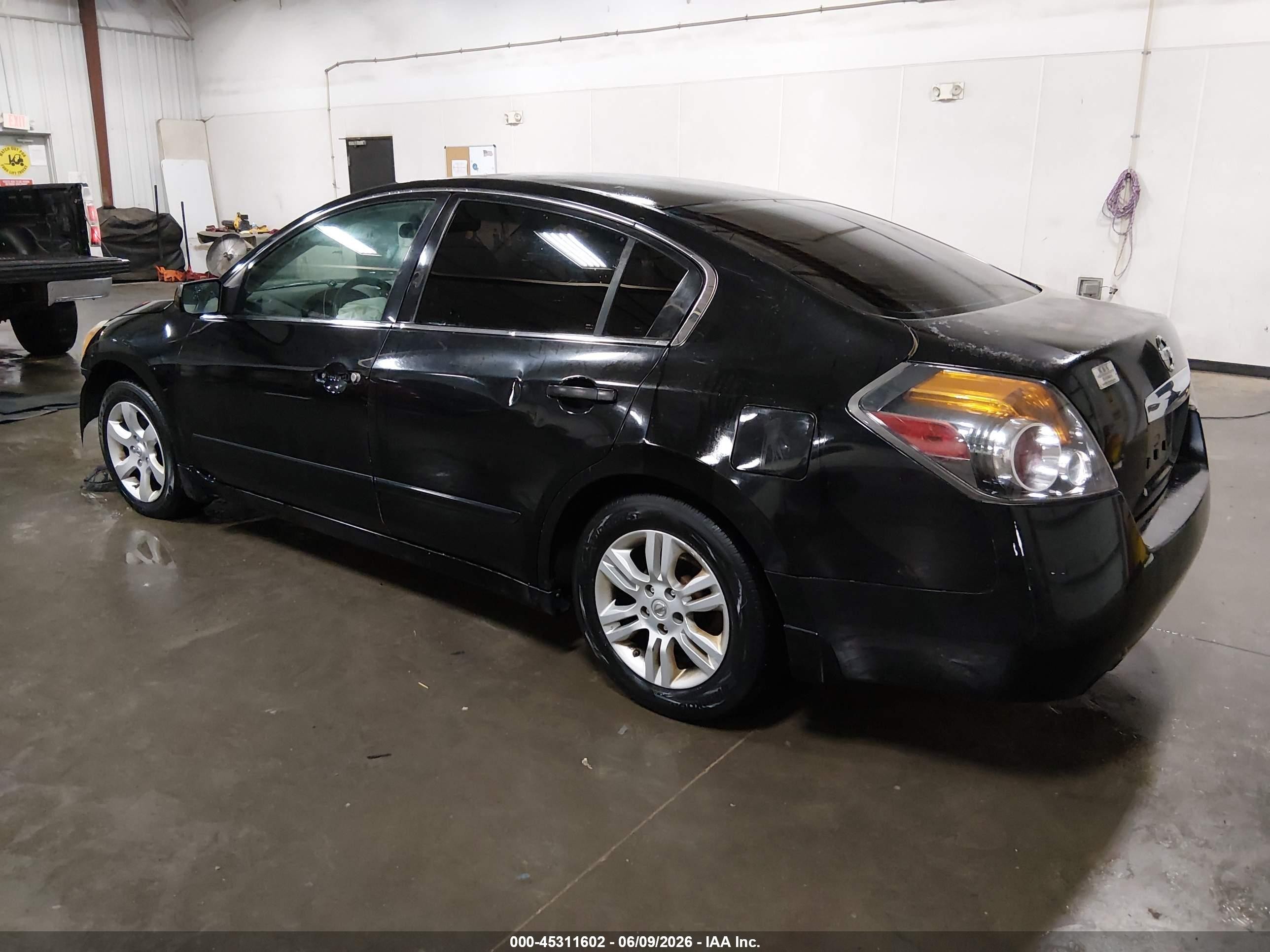 2010 Nissan Altima 2.5 S Black vin: 1N4AL2AP7AN411277