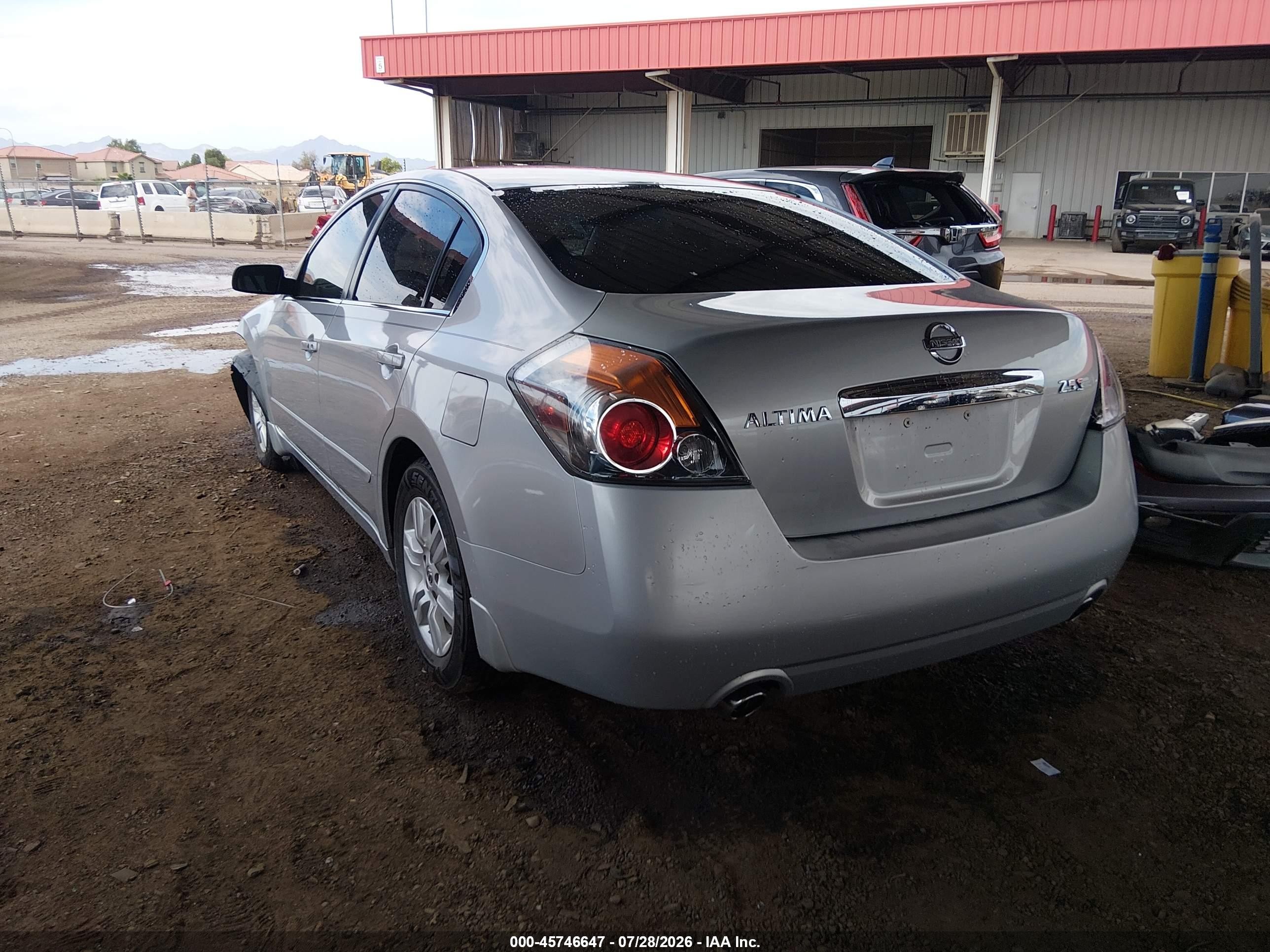 2010 Nissan Altima 2.5 S Silver vin: 1N4AL2AP7AN421291