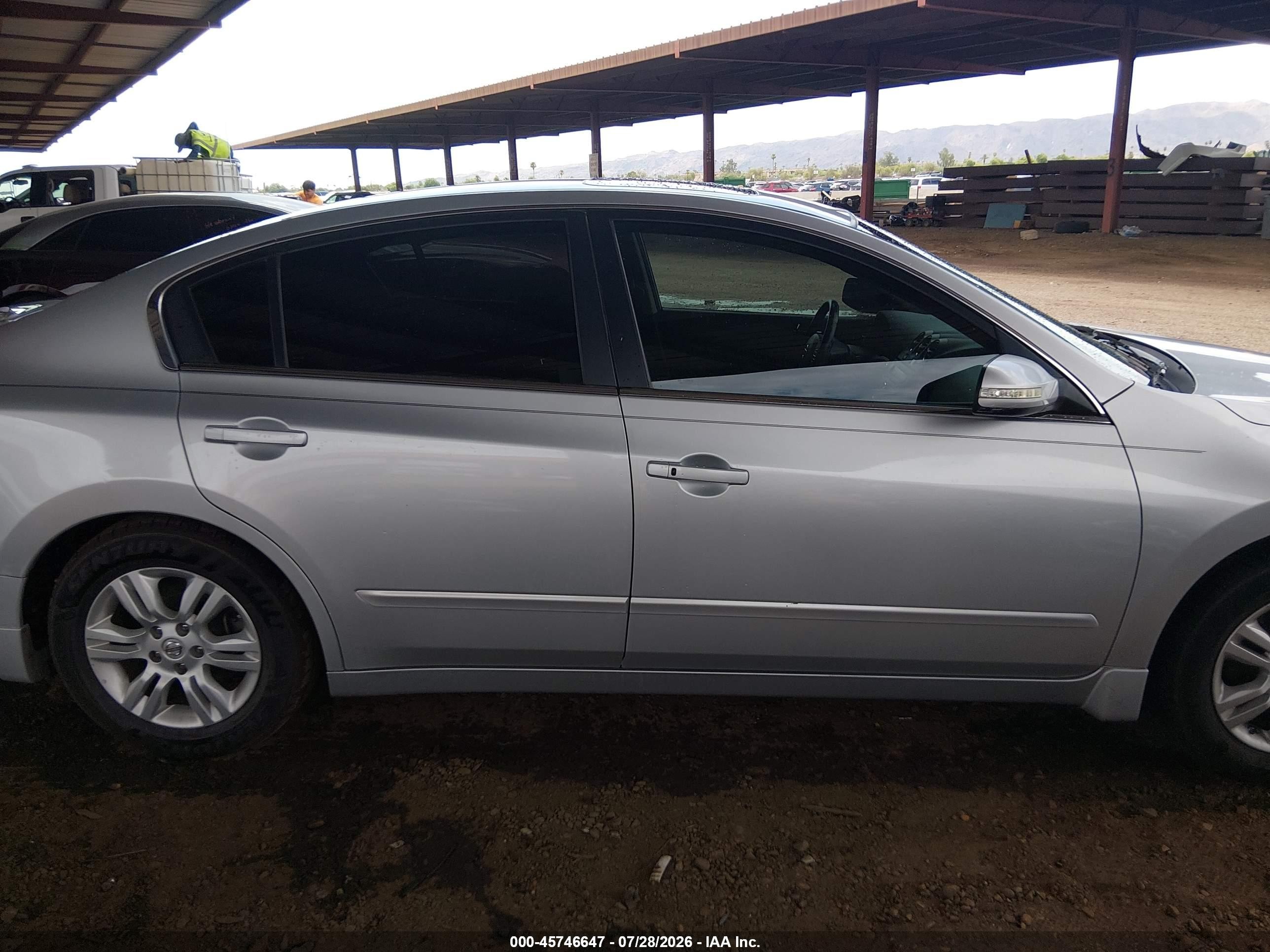 2010 Nissan Altima 2.5 S Silver vin: 1N4AL2AP7AN421291