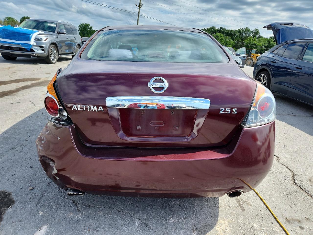 2010 Nissan Altima 2.5 Burgundy vin: 1N4AL2AP7AN439189