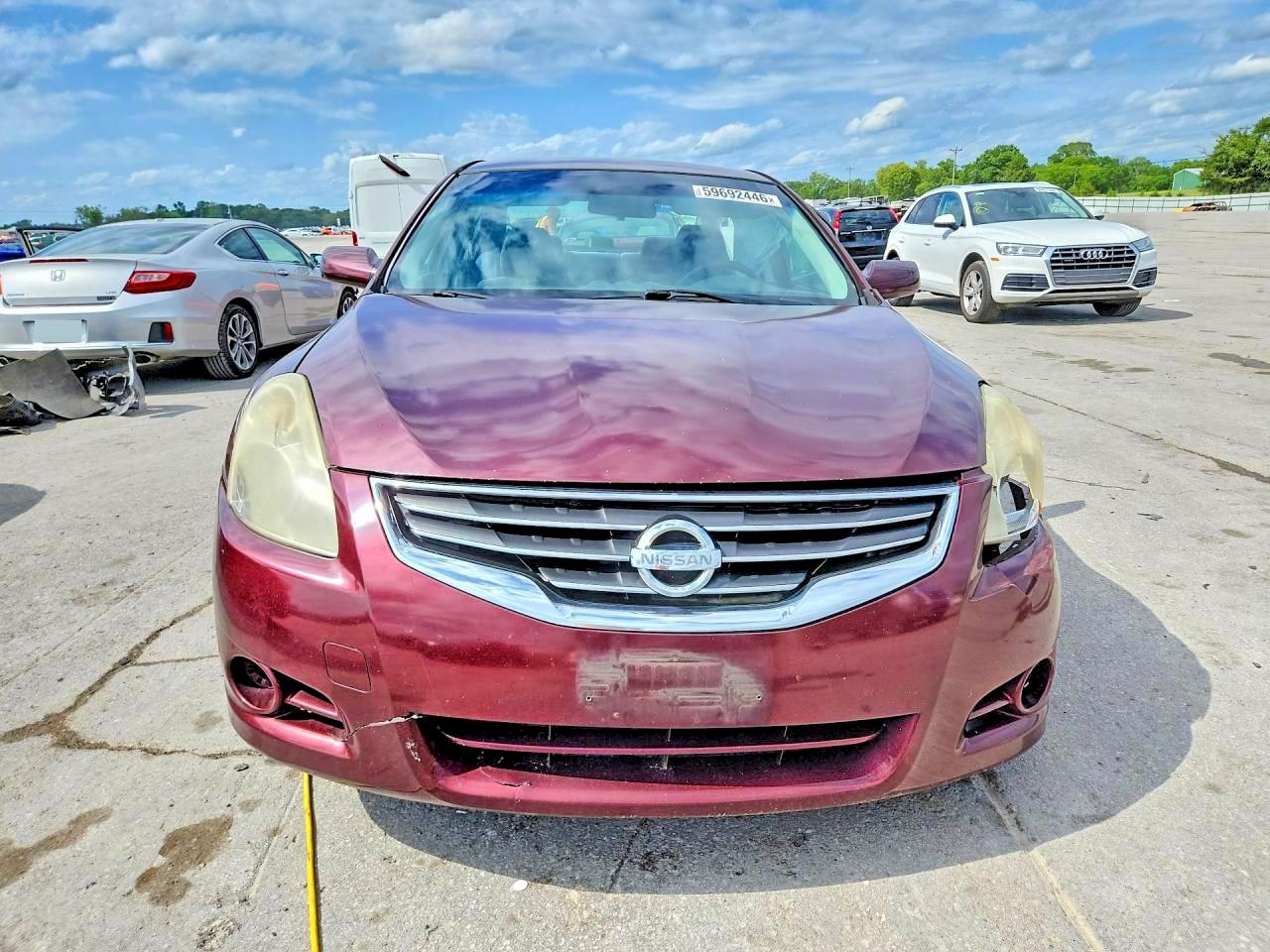 2010 Nissan Altima 2.5 Burgundy vin: 1N4AL2AP7AN439189