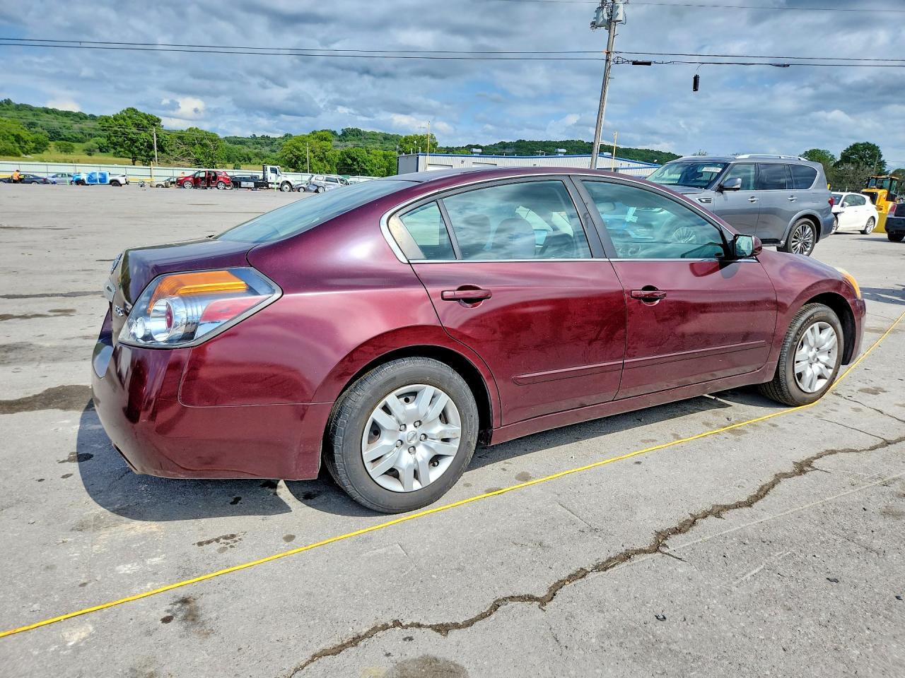 2010 Nissan Altima 2.5 Burgundy vin: 1N4AL2AP7AN439189
