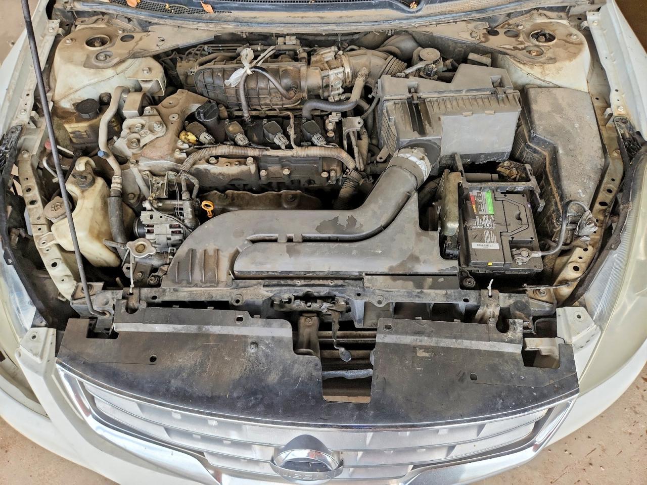 2010 Nissan Altima 2.5 White vin: 1N4AL2AP7AN447518