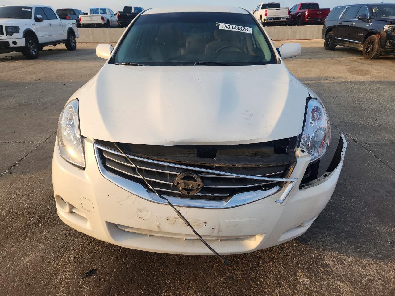 2010 Nissan Altima 2.5 White vin: 1N4AL2AP7AN455084