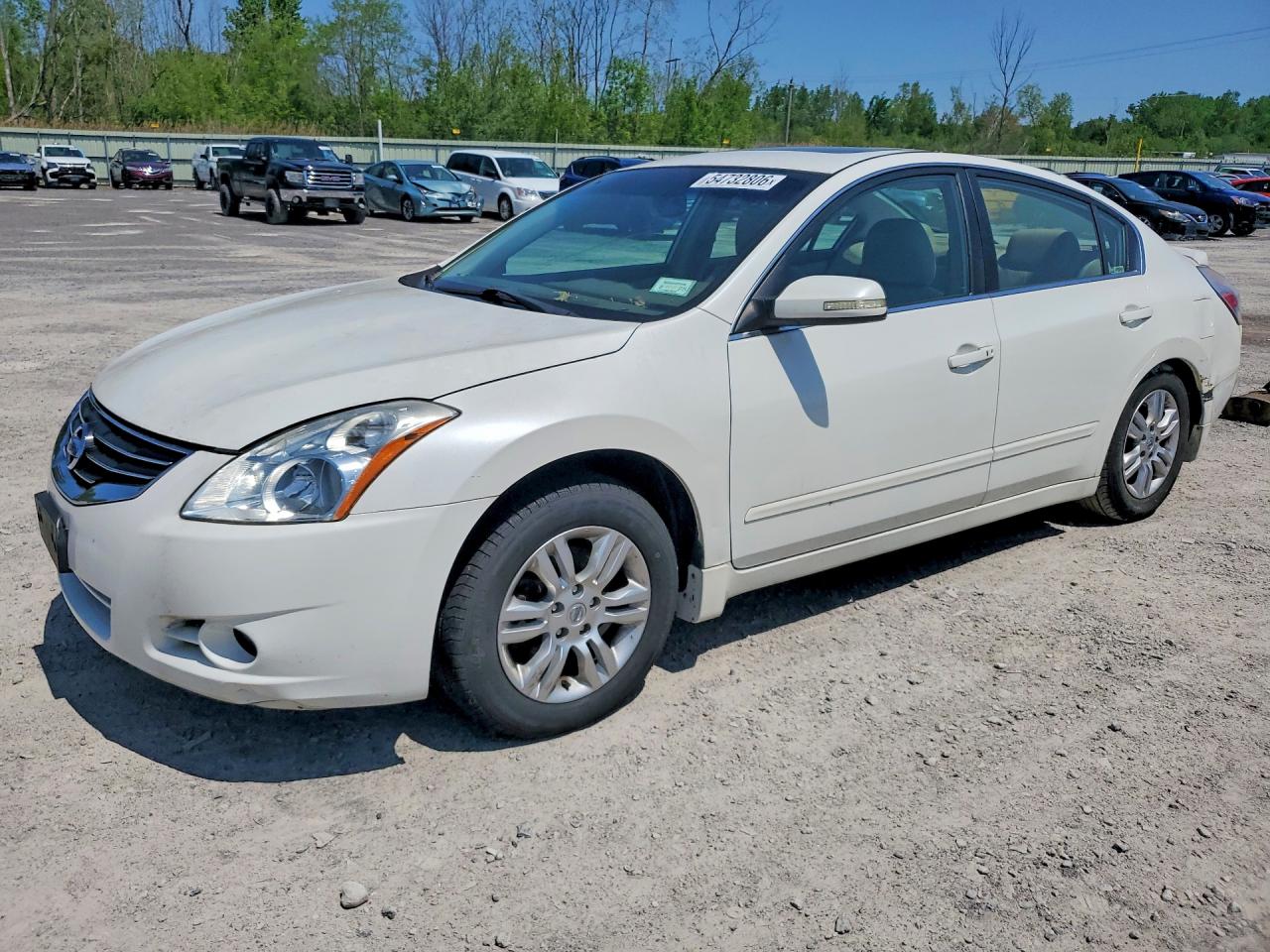 2010 Nissan Altima Base/s White vin: 1N4AL2AP7AN455814