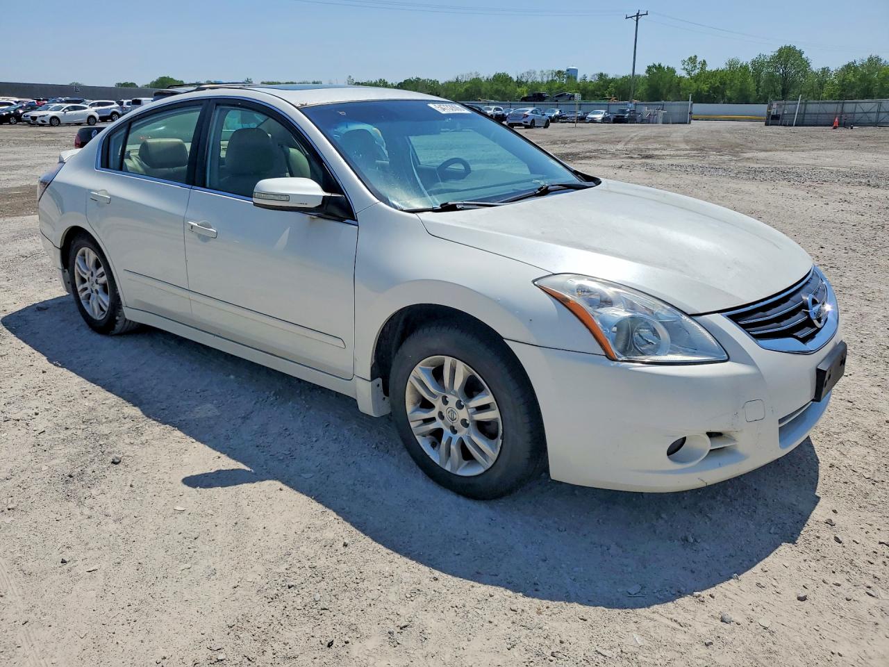 2010 Nissan Altima Base/s White vin: 1N4AL2AP7AN455814