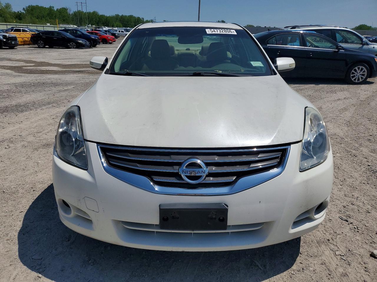 2010 Nissan Altima Base/s White vin: 1N4AL2AP7AN455814