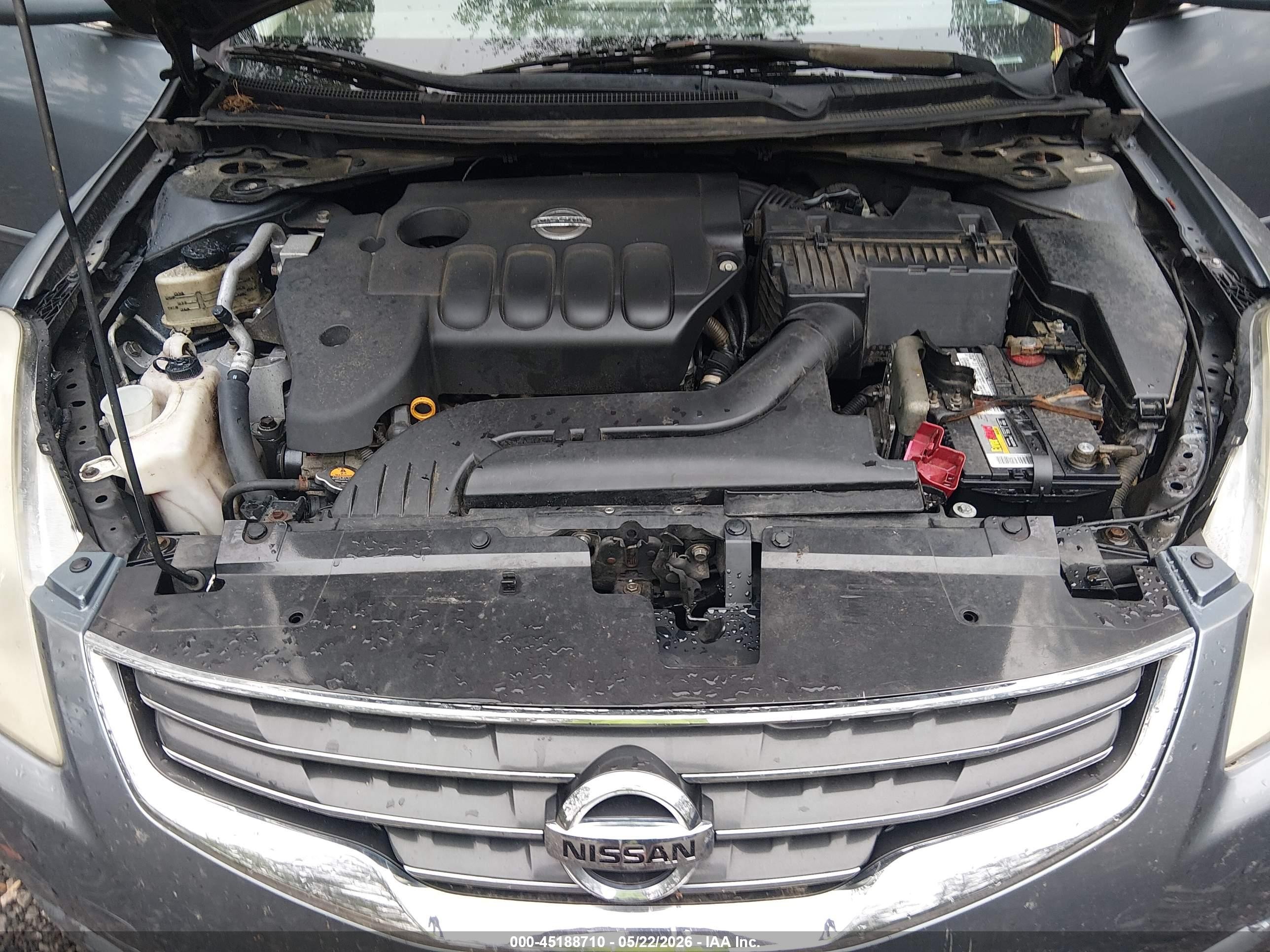 2010 Nissan Altima 2.5 S Blue vin: 1N4AL2AP7AN463539