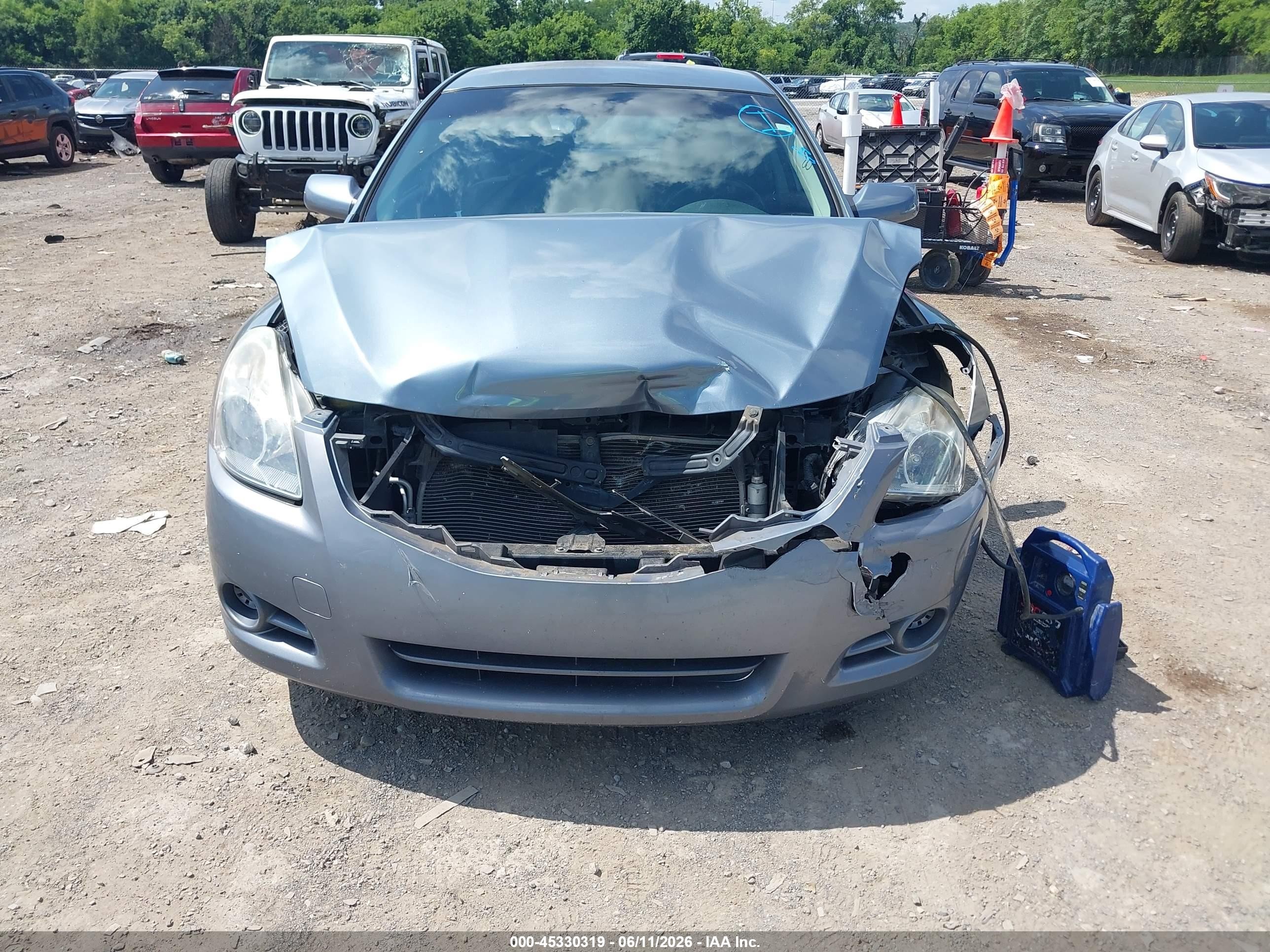 2010 Nissan Altima 2.5 S Blue vin: 1N4AL2AP7AN475948