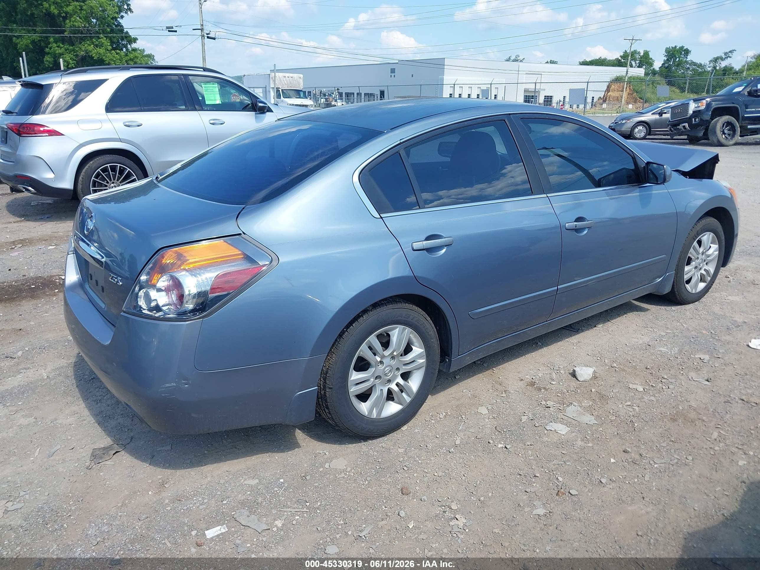 2010 Nissan Altima 2.5 S Blue vin: 1N4AL2AP7AN475948