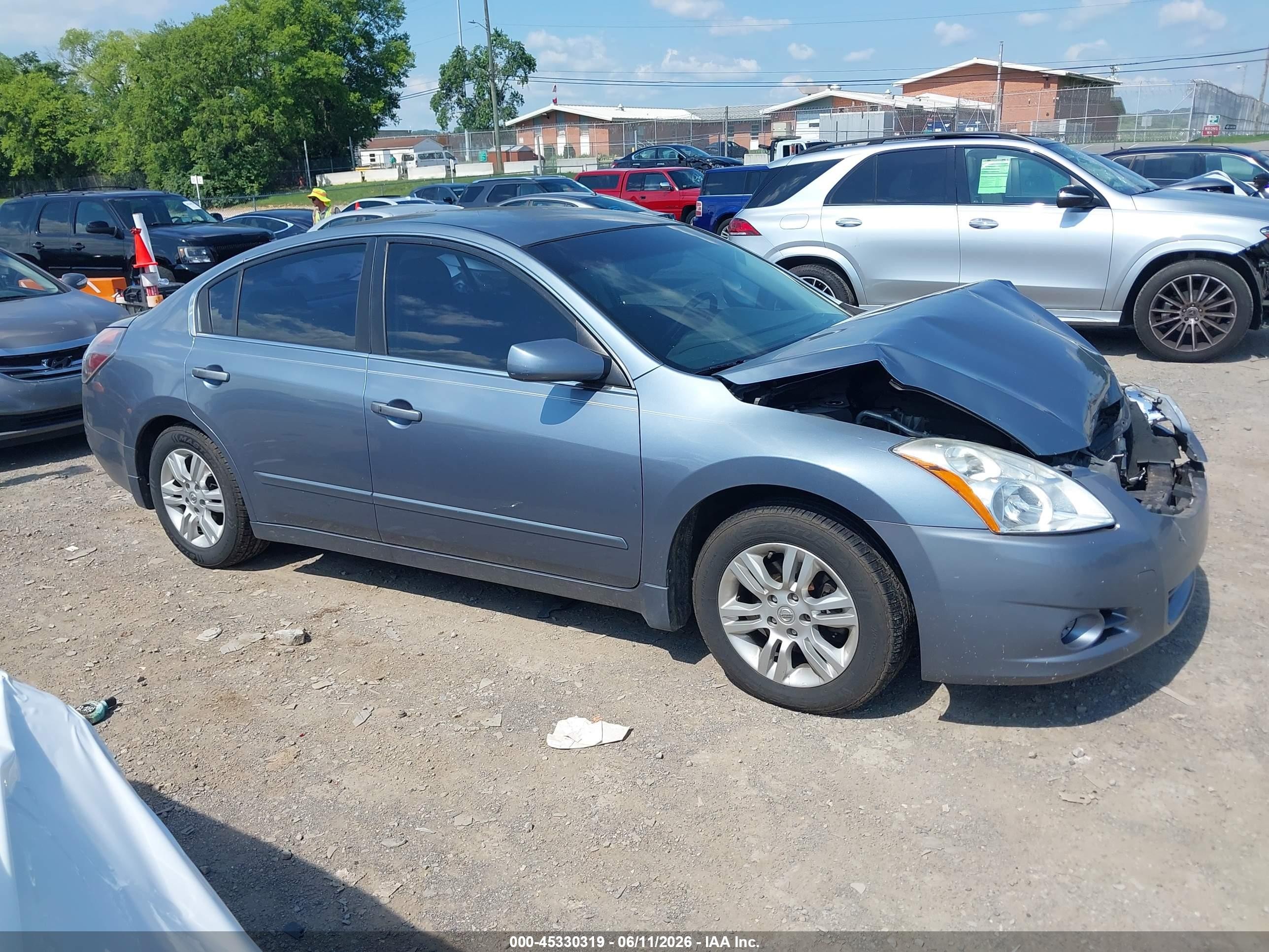 2010 Nissan Altima 2.5 S Blue vin: 1N4AL2AP7AN475948