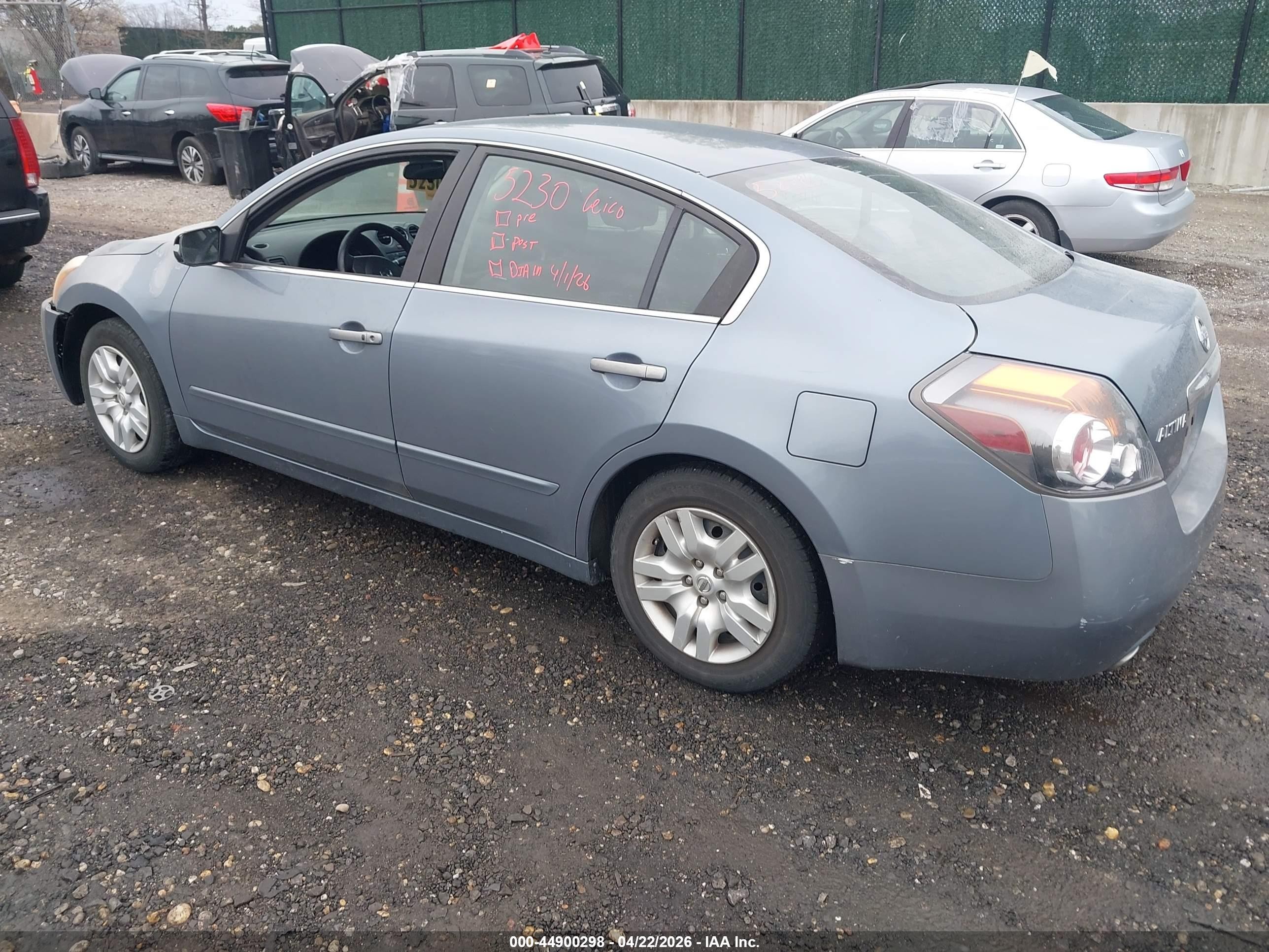 2010 Nissan Altima 2.5 S Синий vin: 1N4AL2AP7AN477098