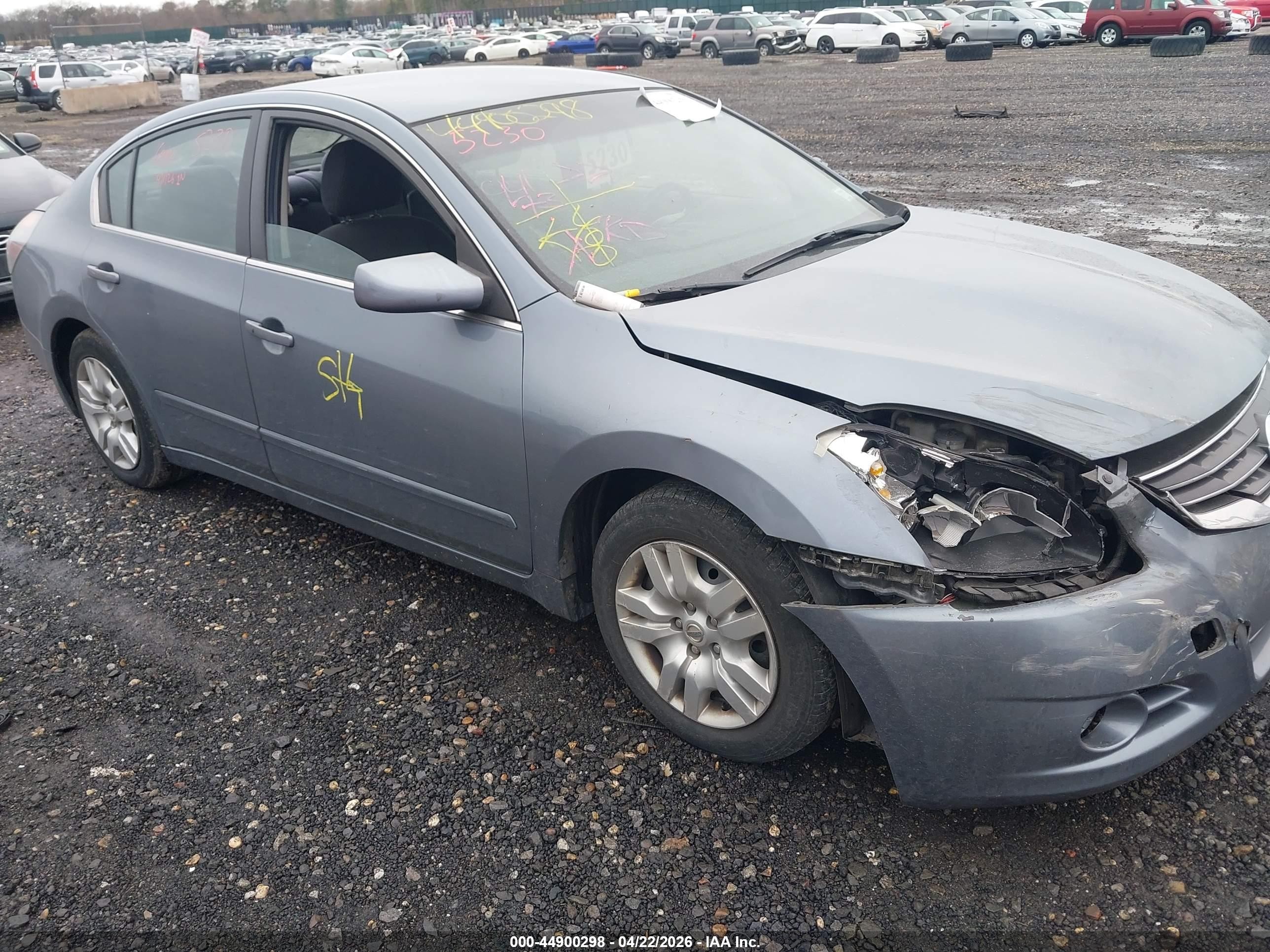 2010 Nissan Altima 2.5 S Синий vin: 1N4AL2AP7AN477098