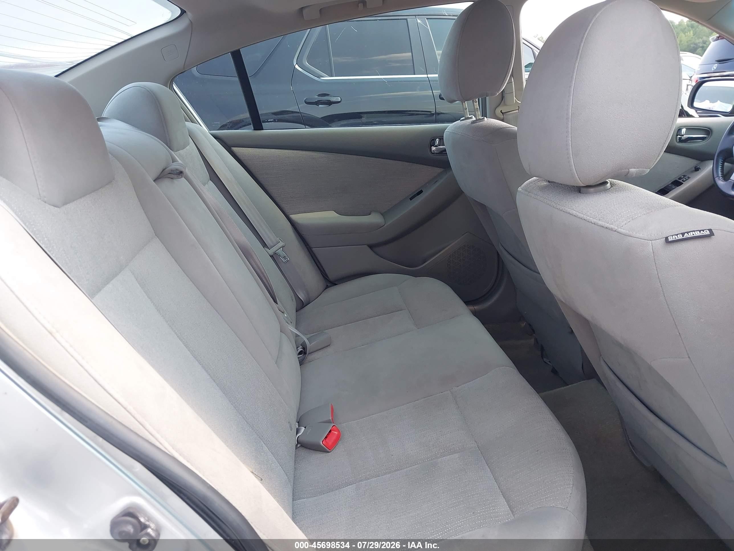 2010 Nissan Altima 2.5 S Серебряный vin: 1N4AL2AP7AN489123