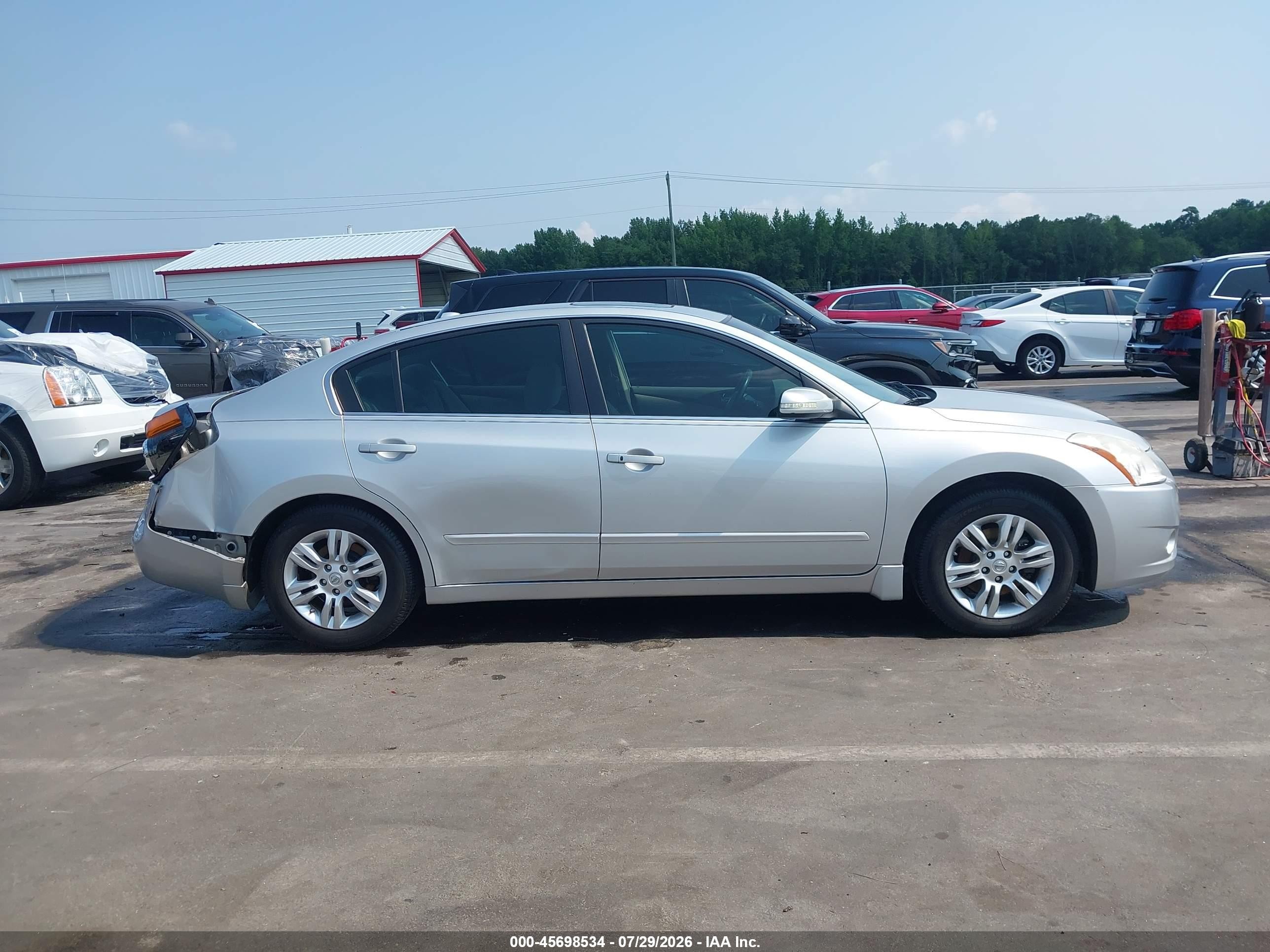 2010 Nissan Altima 2.5 S Серебряный vin: 1N4AL2AP7AN489123