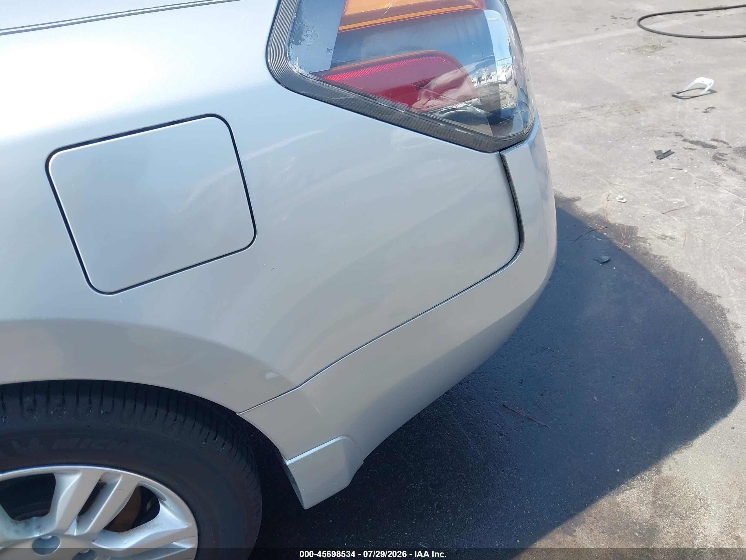 2010 Nissan Altima 2.5 S Серебряный vin: 1N4AL2AP7AN489123
