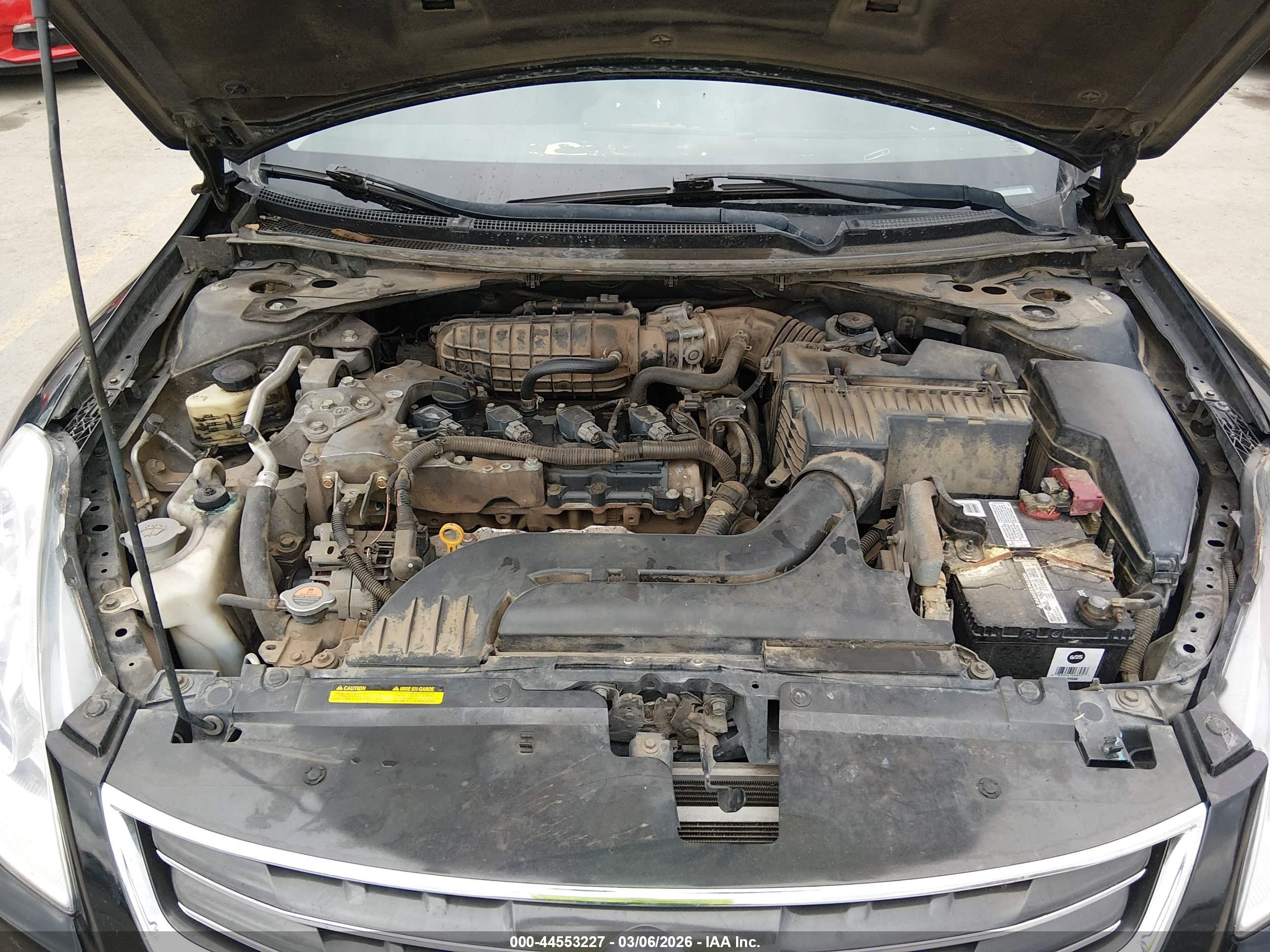2010 Nissan Altima 2.5 S Black vin: 1N4AL2AP7AN496668