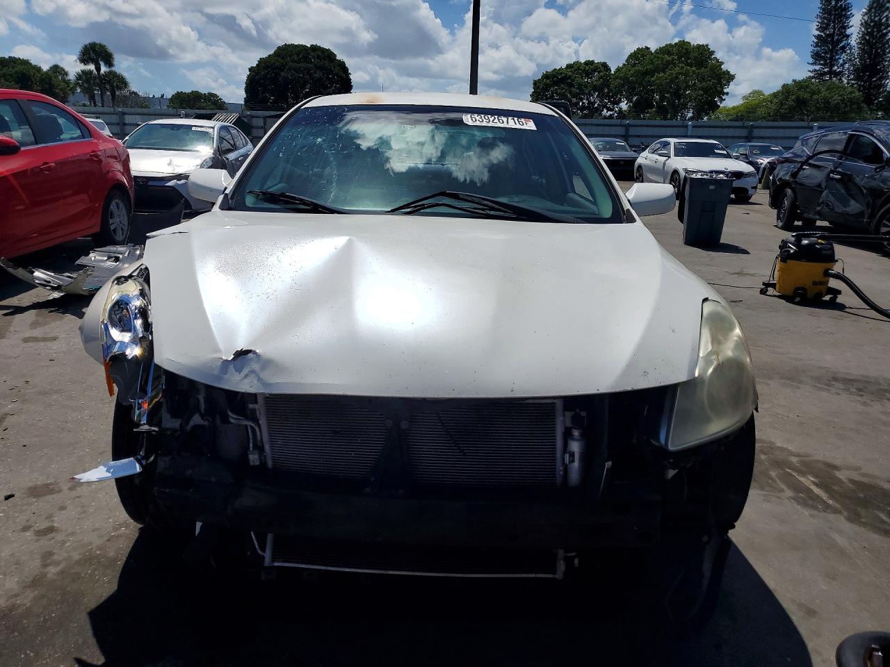 2010 Nissan Altima 2.5 White vin: 1N4AL2AP7AN521813