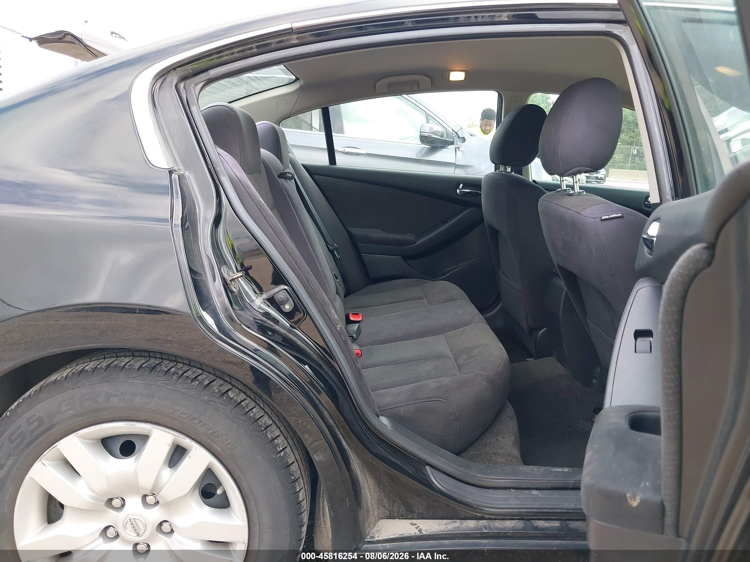 2010 Nissan Altima 2.5 S Black vin: 1N4AL2AP7AN528244